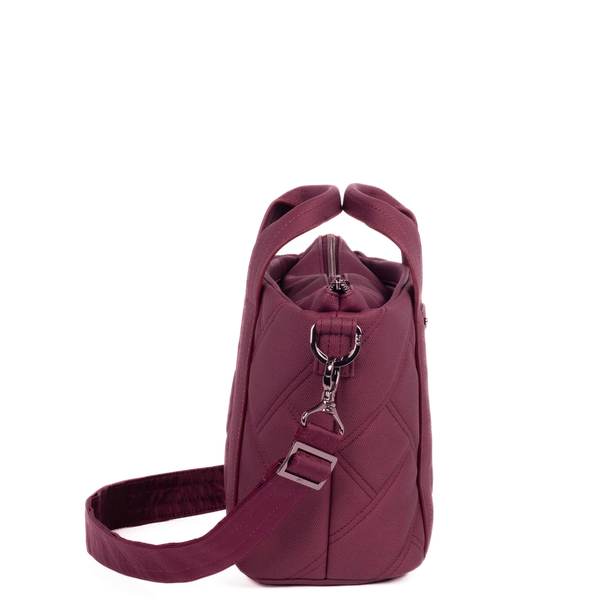 Dory Matte Luxe VL Crossbody Bag - WINE RED - Dory_MatteLuxe_WineRed_03