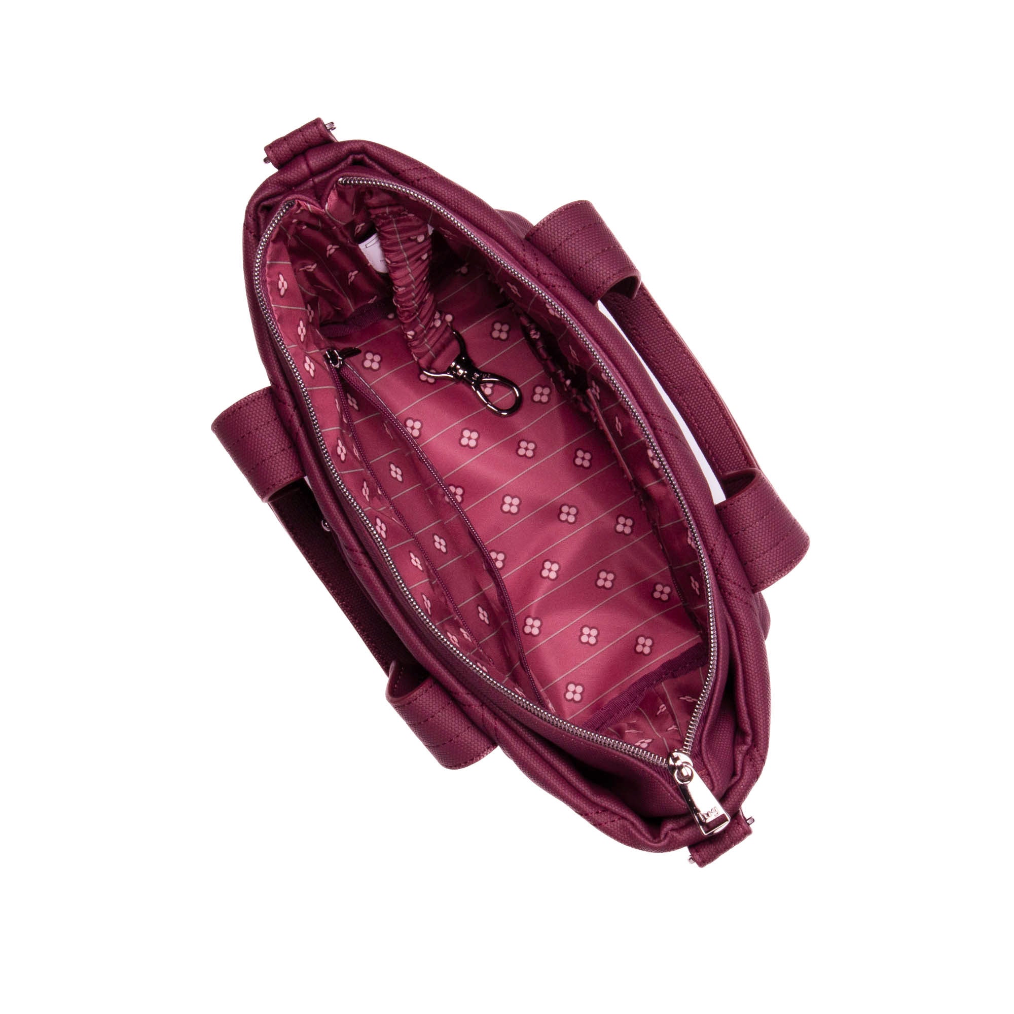 Dory Matte Luxe VL Crossbody Bag - WINE RED - Dory_MatteLuxe_WineRed_05