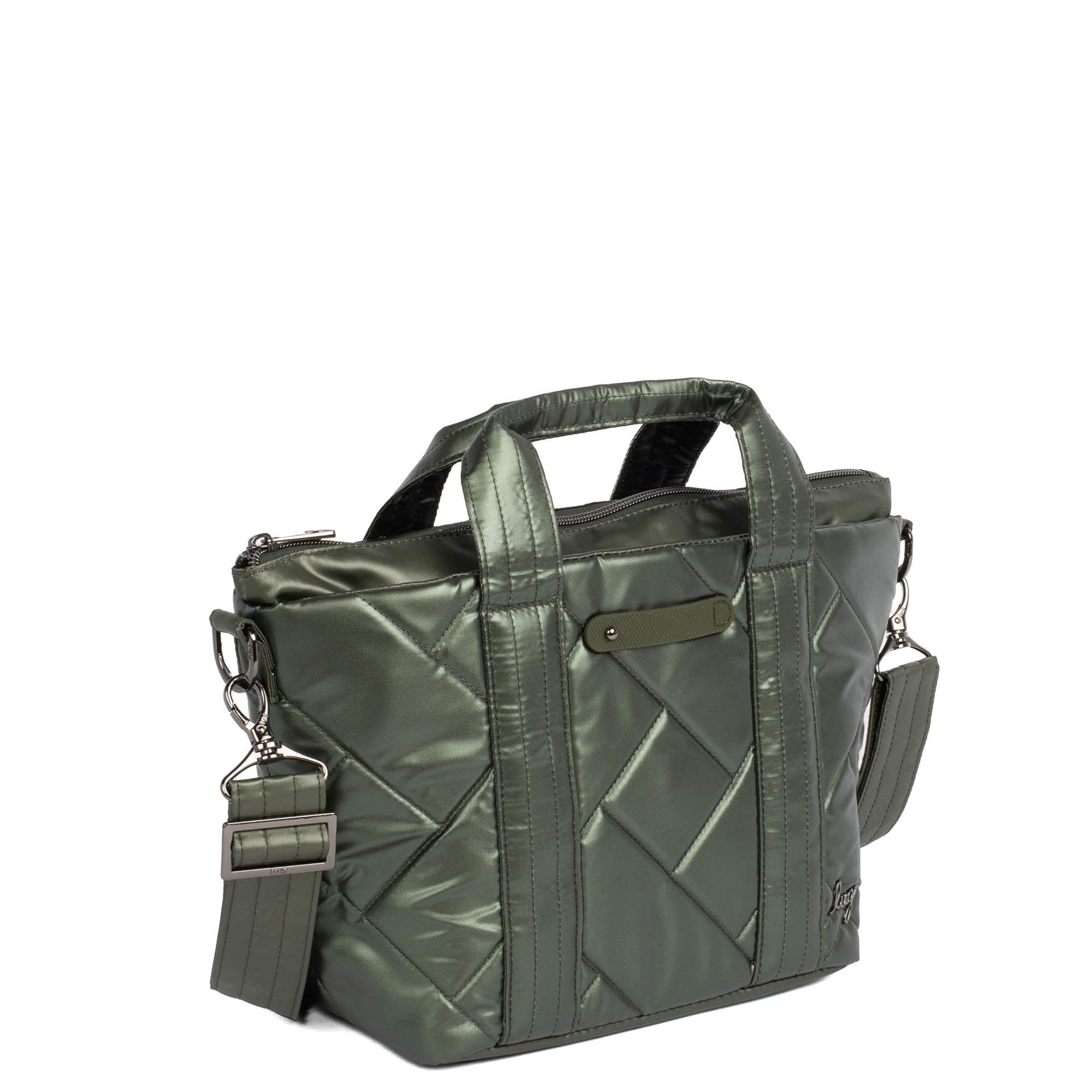 Dory Crossbody Bag - METALLIC OLIVE - Dory_MetallicOlive_02