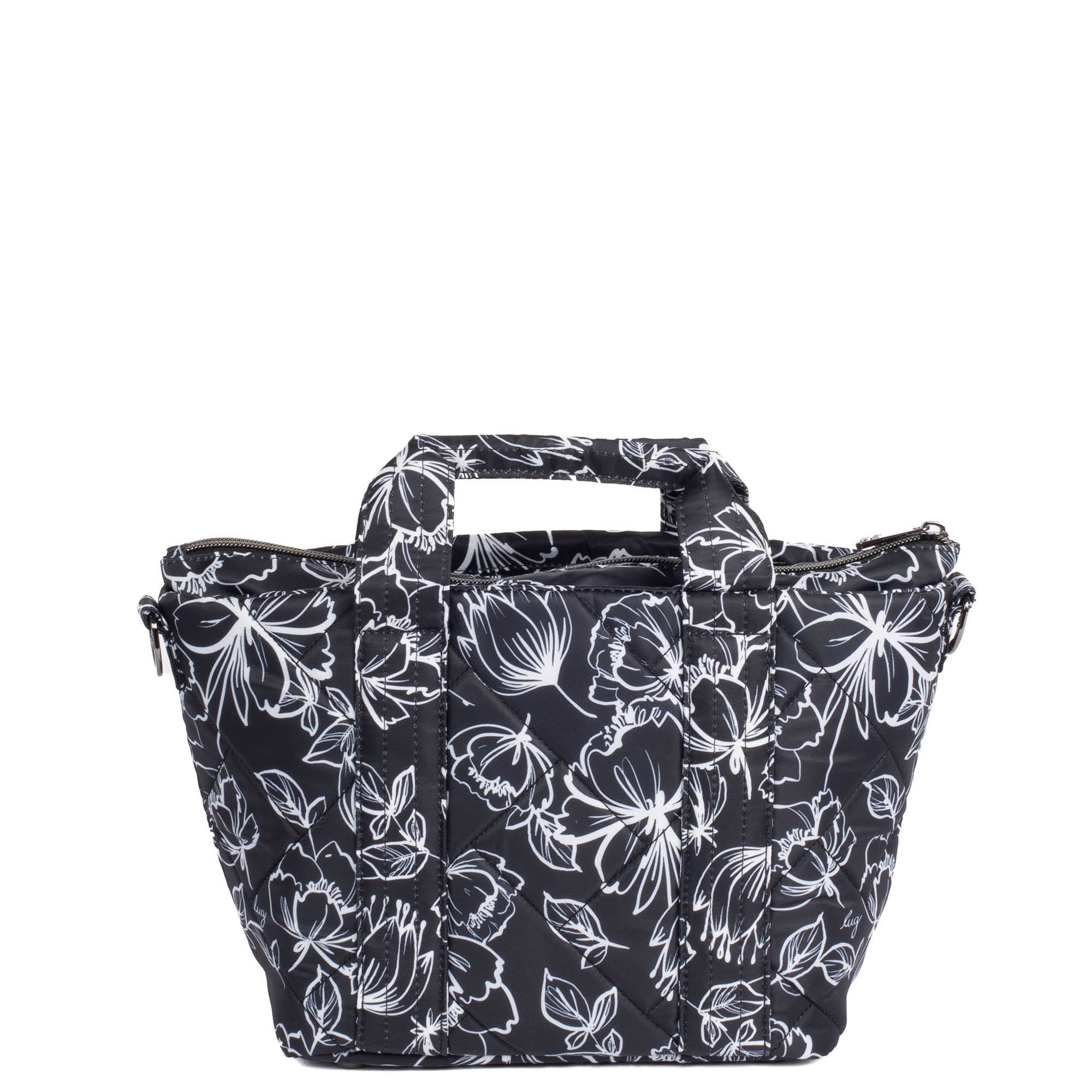 Dory Crossbody Bag - OUTLINE FLORAL BLACK - Dory_OutlineFloralBlack_04