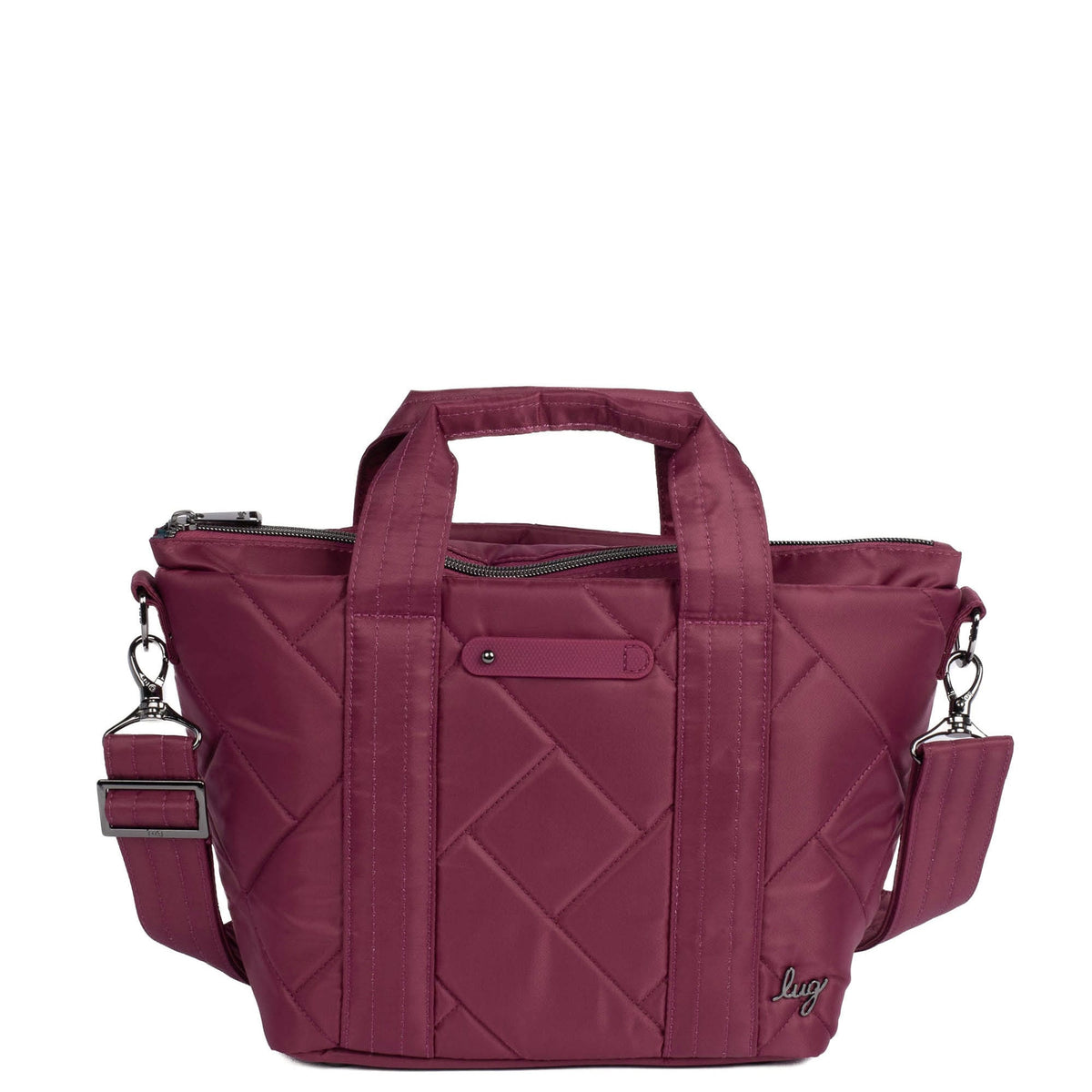 3.0] Pink Plaid Crossbody Bag