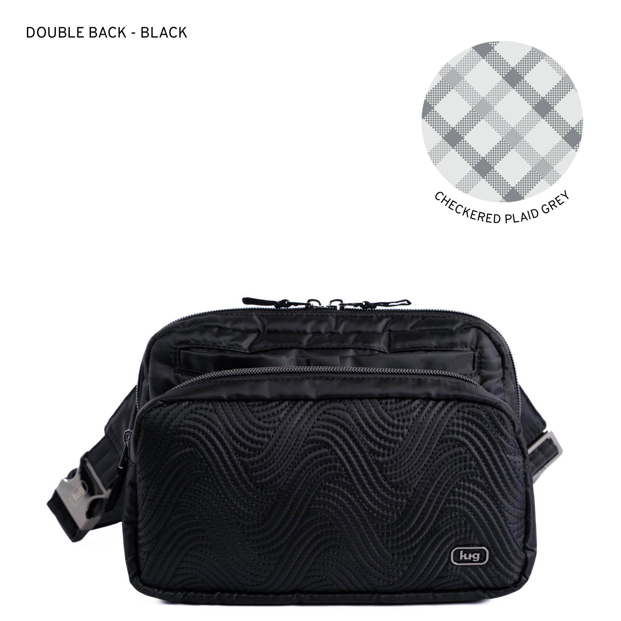 Double Back Belt Bag - BLACK - DoubleBack_Black