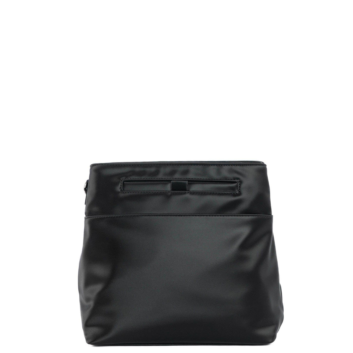 Double Dip Satin Luxe VL Crossbody Bag - BLACK - DoubleDip_SatinLuxe_Black_04