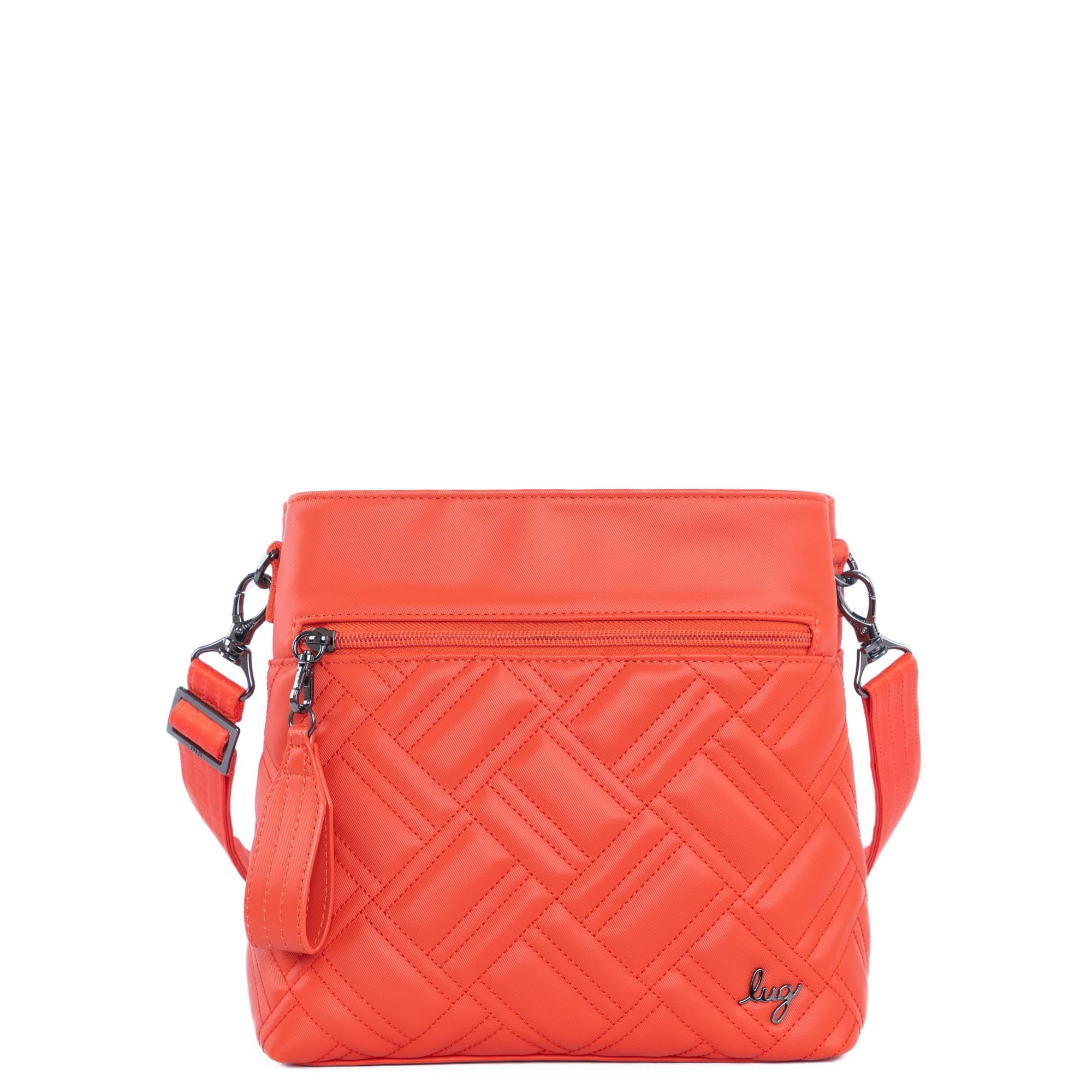 Double Dip Satin Luxe VL Crossbody Bag - - DoubleDip_SatinLuxe_Papaya_01_0cd96213-cb5c-41f5-ab76-2303faf7a980