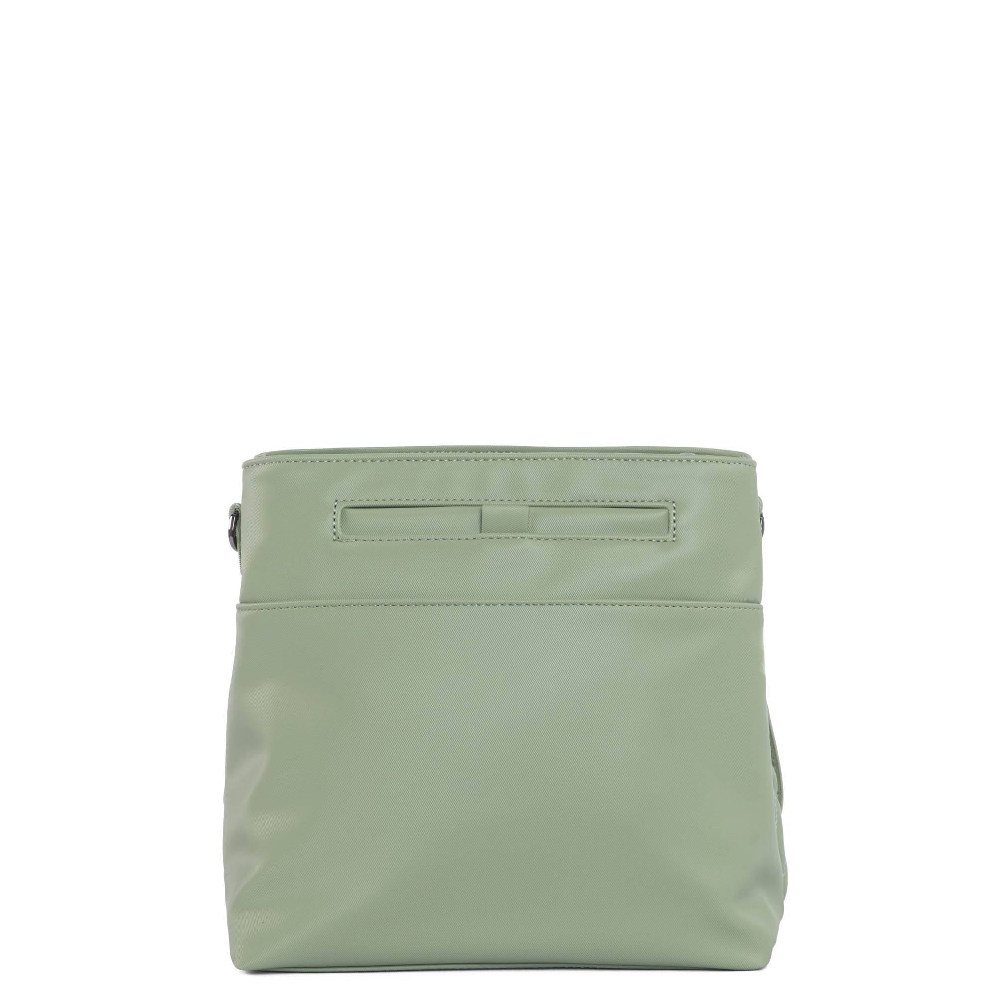 Double Dip Satin Luxe VL Crossbody Bag - SAGE GREEN - DoubleDip_SatinLuxe_SageGreen_04