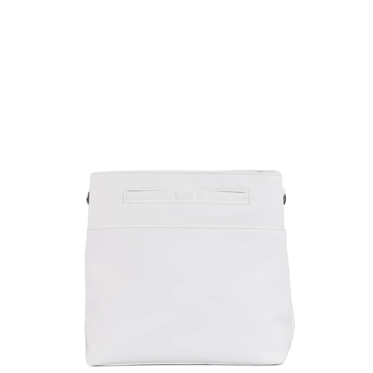 Double Dip Satin Luxe VL Crossbody Bag - WHITE - DoubleDip_SatinLuxe_White_04