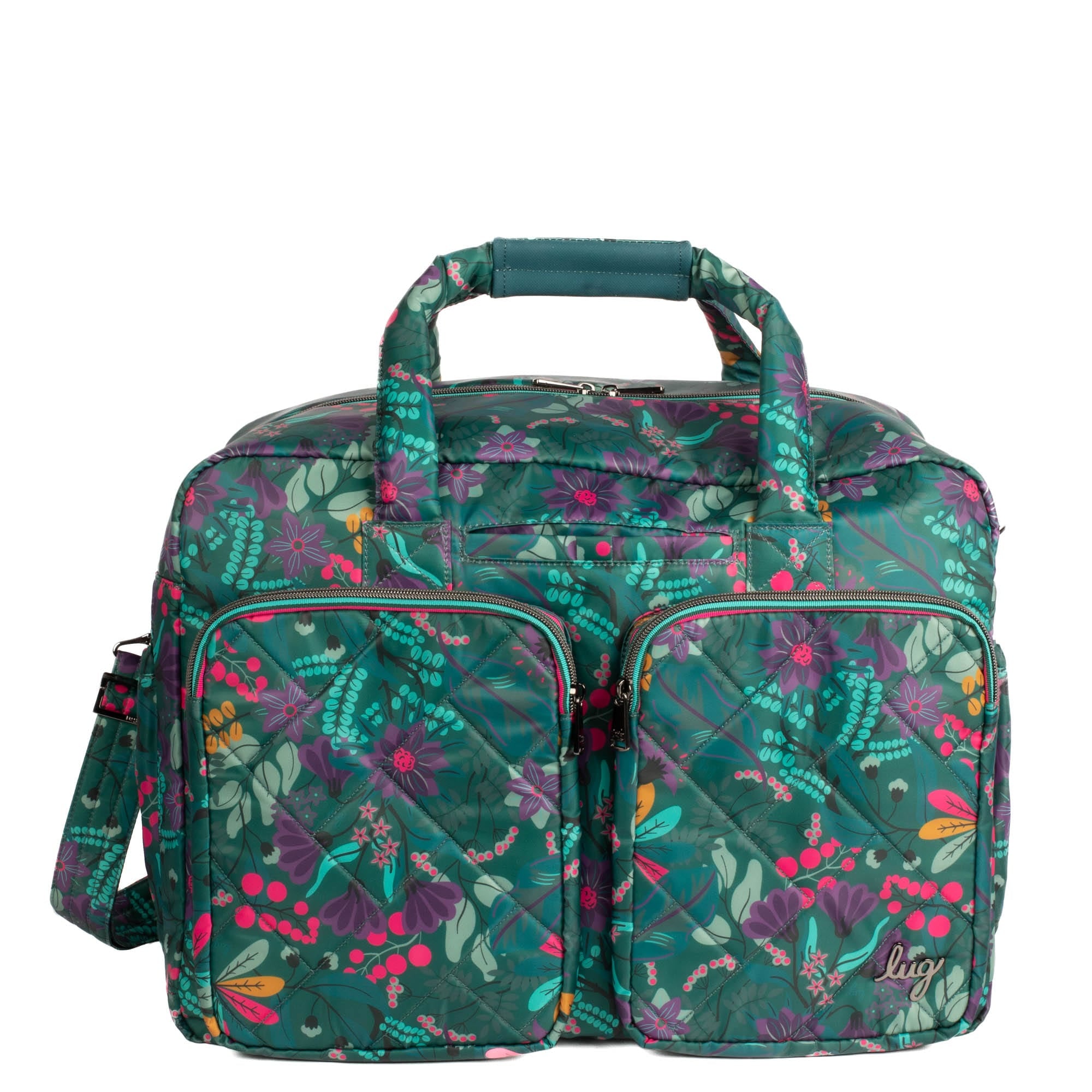 Drifter Duffel Bag - EVERMORE FLORA GREEN - DrifterDuffel_EvermoreFloraGreen_01