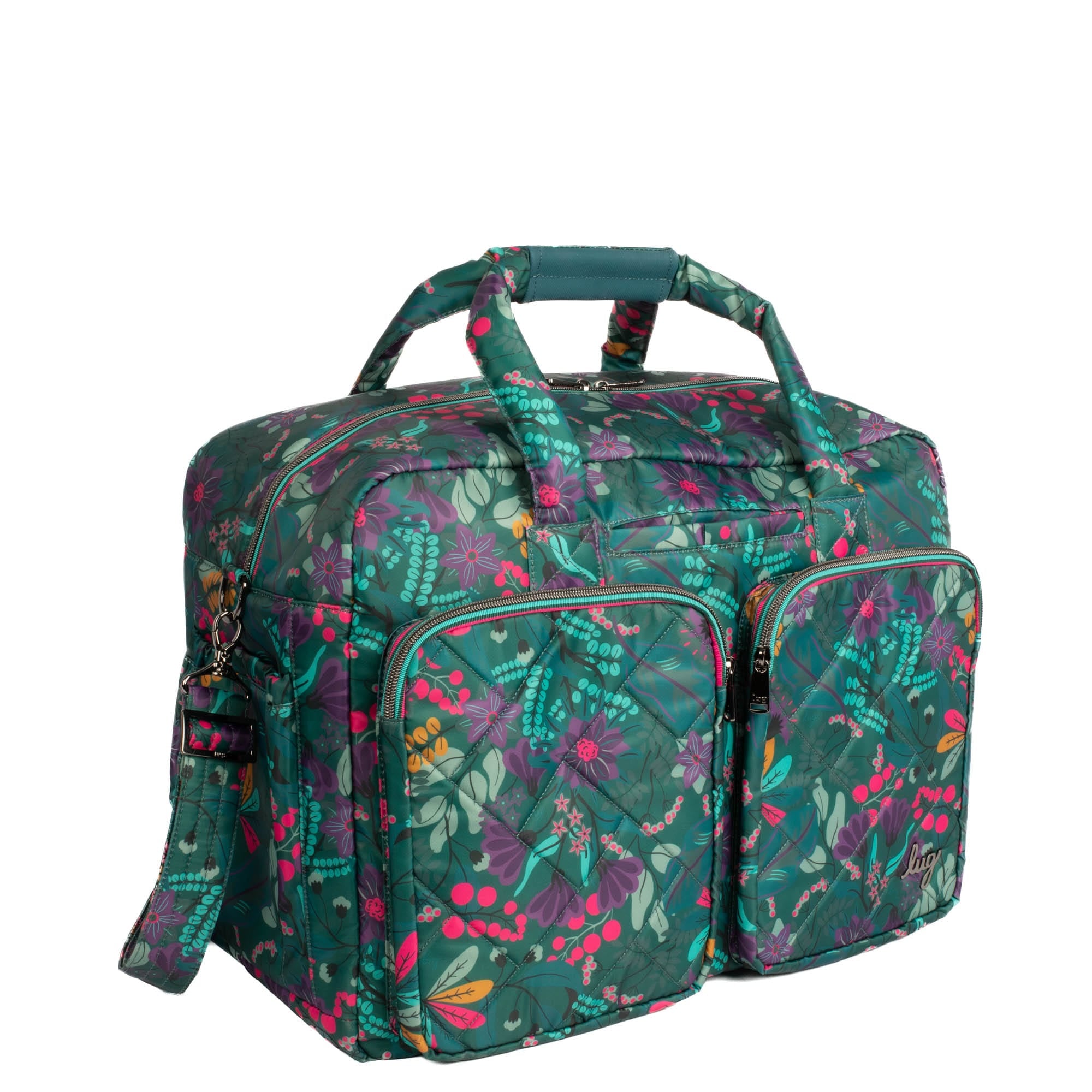 Drifter Duffel Bag - EVERMORE FLORA GREEN - DrifterDuffel_EvermoreFloraGreen_02