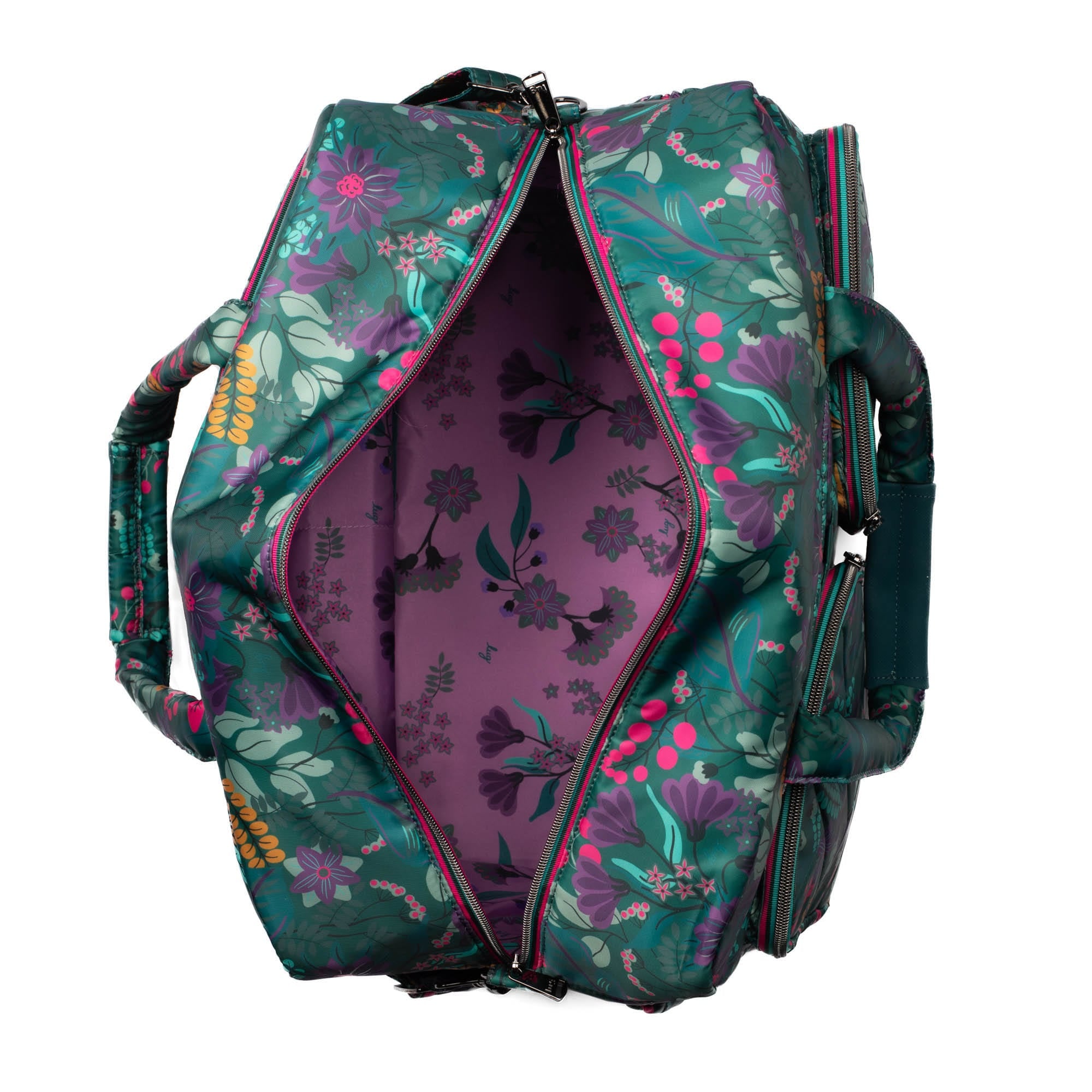 Drifter Duffel Bag - EVERMORE FLORA GREEN - DrifterDuffel_EvermoreFloraGreen_05