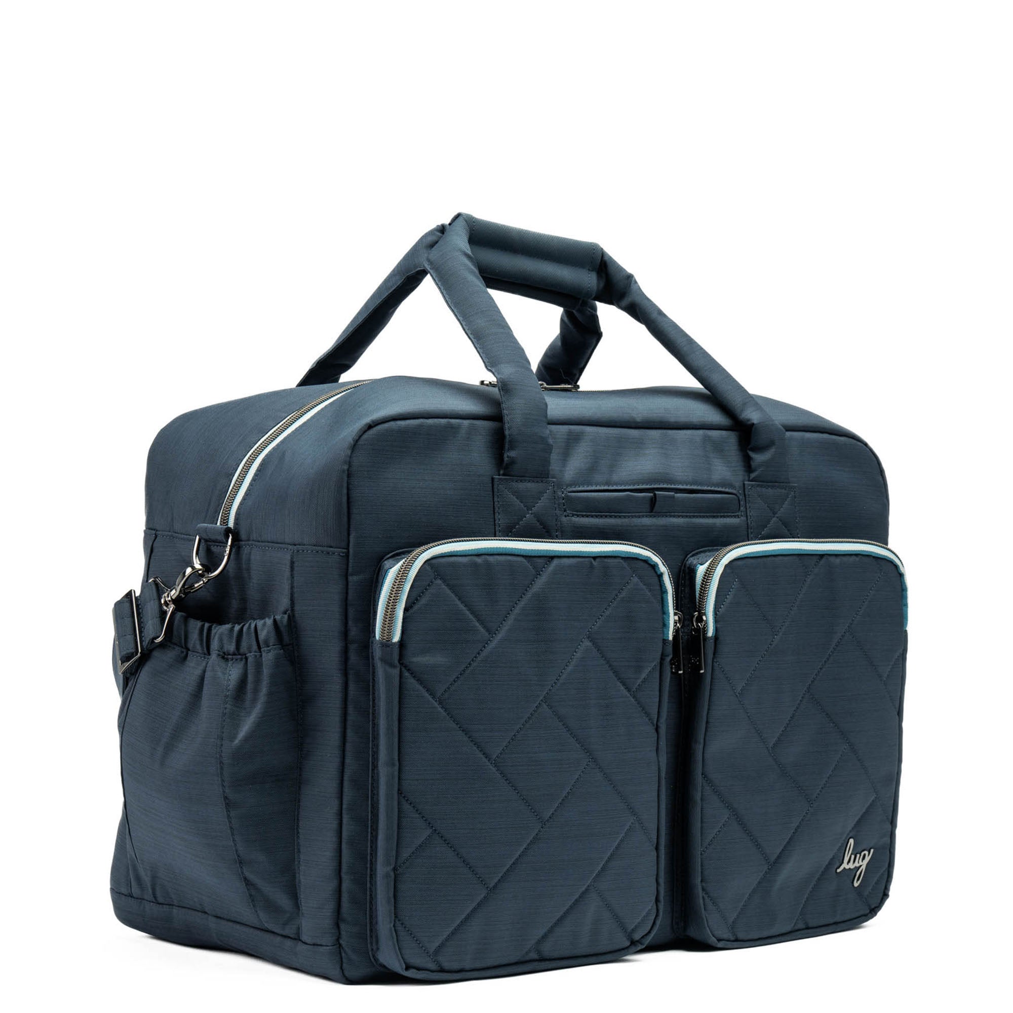 Drifter Duffel Bag - BRUSHED INDIGO - DrifterDuffel_HeatherIndigo_02