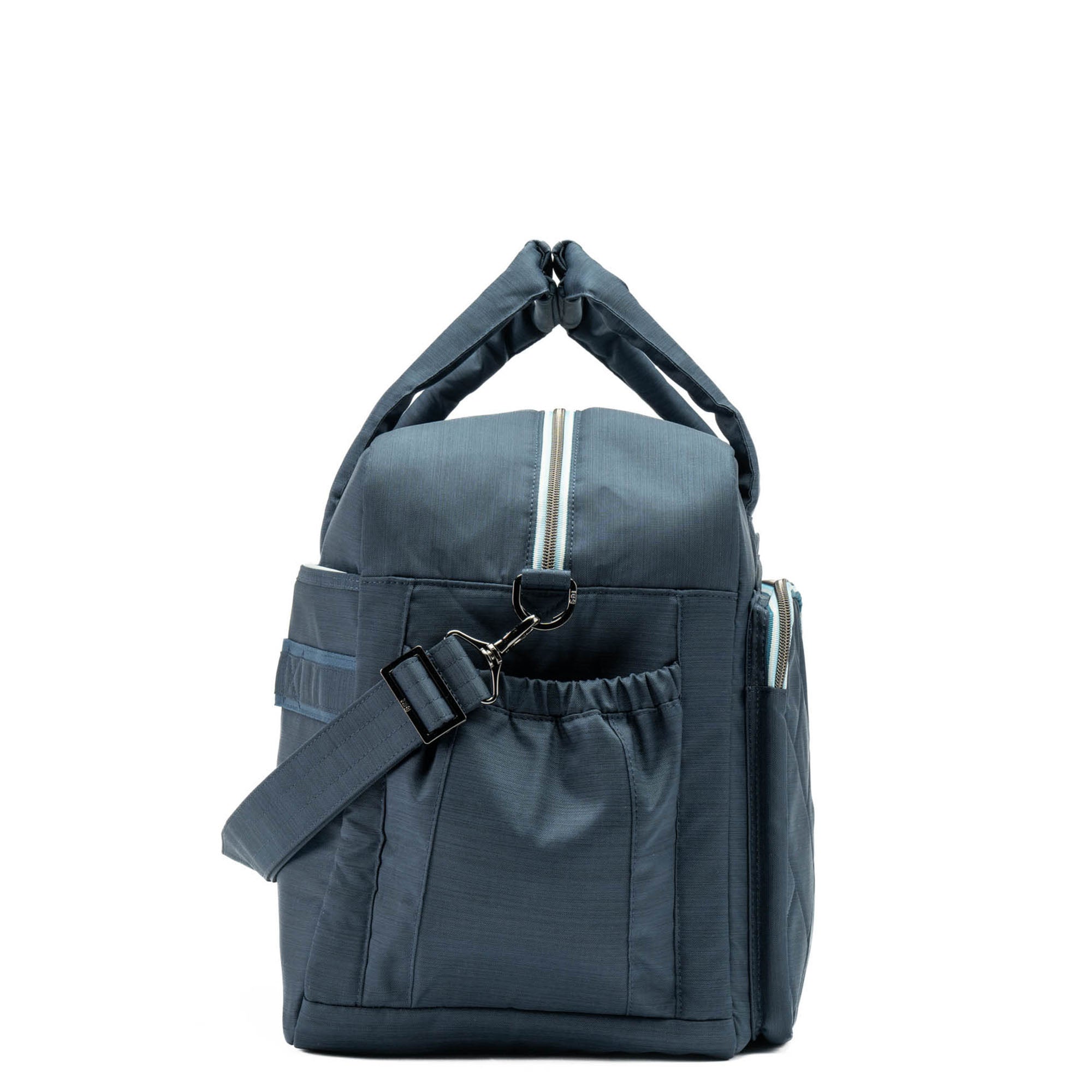 Drifter Duffel Bag - BRUSHED INDIGO - DrifterDuffel_HeatherIndigo_03