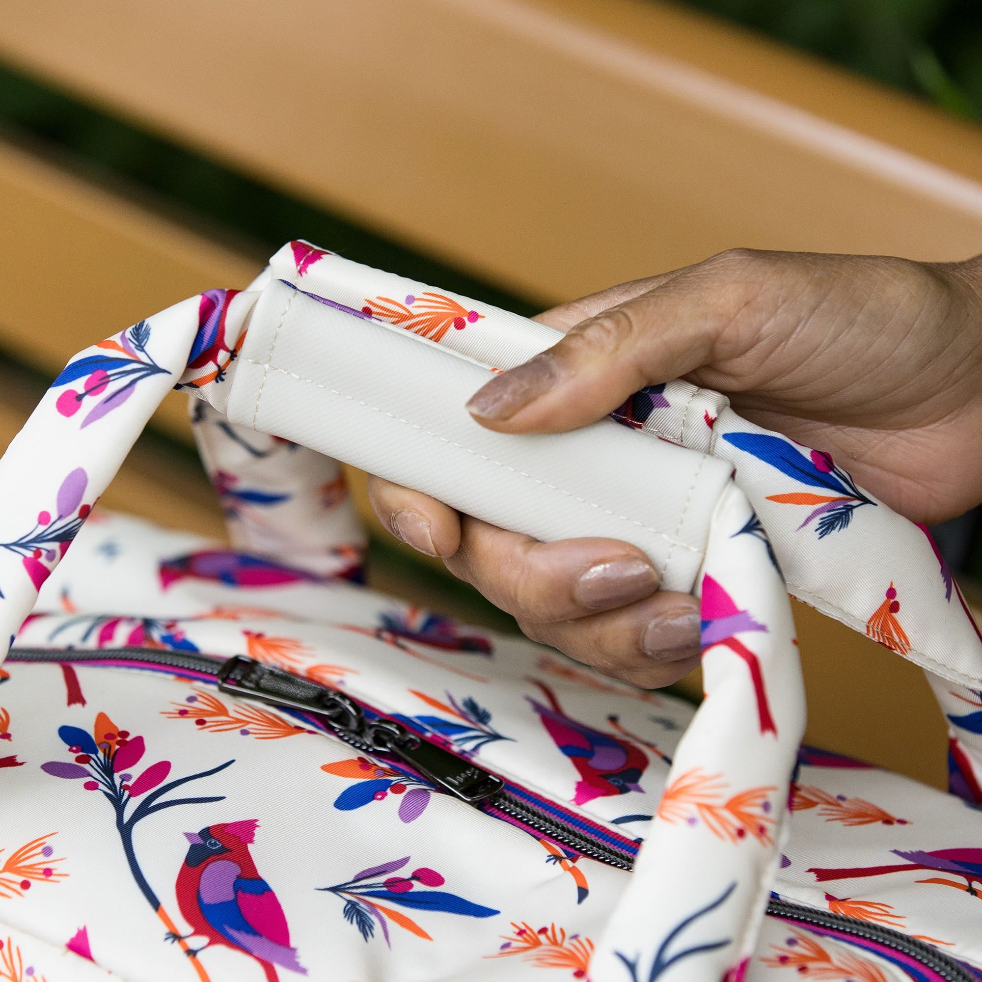 Drifter Duffel Bag - CARDINALS CREAM - DrifterDuffel_Lifestyle_06