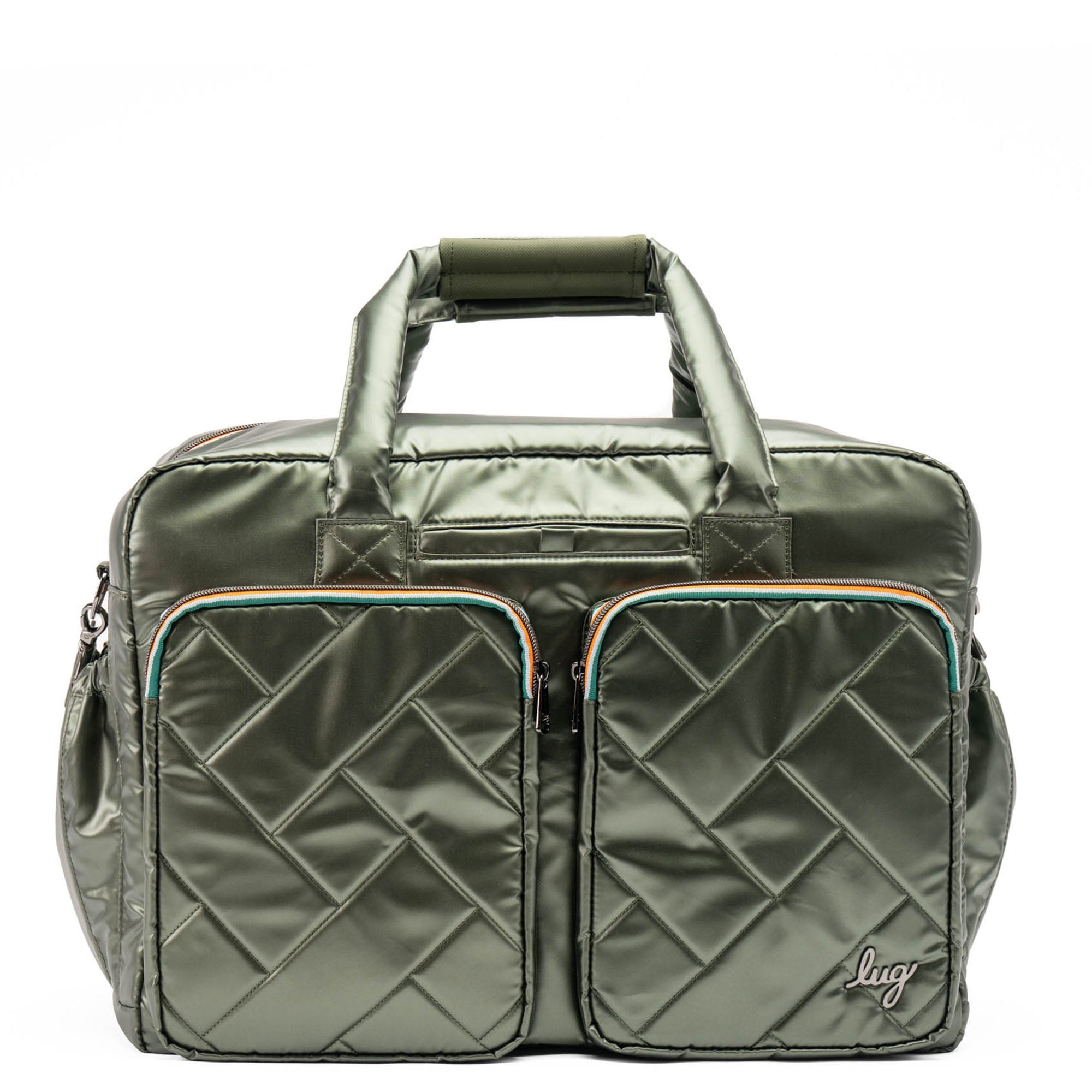 Drifter Duffel Bag - METALLIC OLIVE - DrifterDuffel_MetallicOlive_01