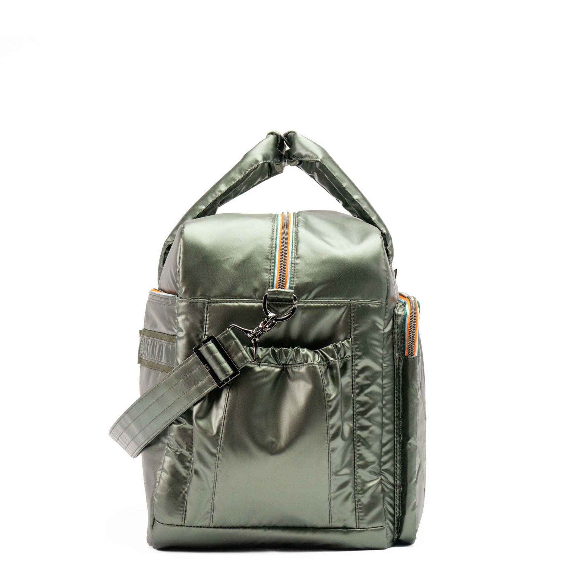 Drifter Duffel Bag - METALLIC OLIVE - DrifterDuffel_MetallicOlive_03
