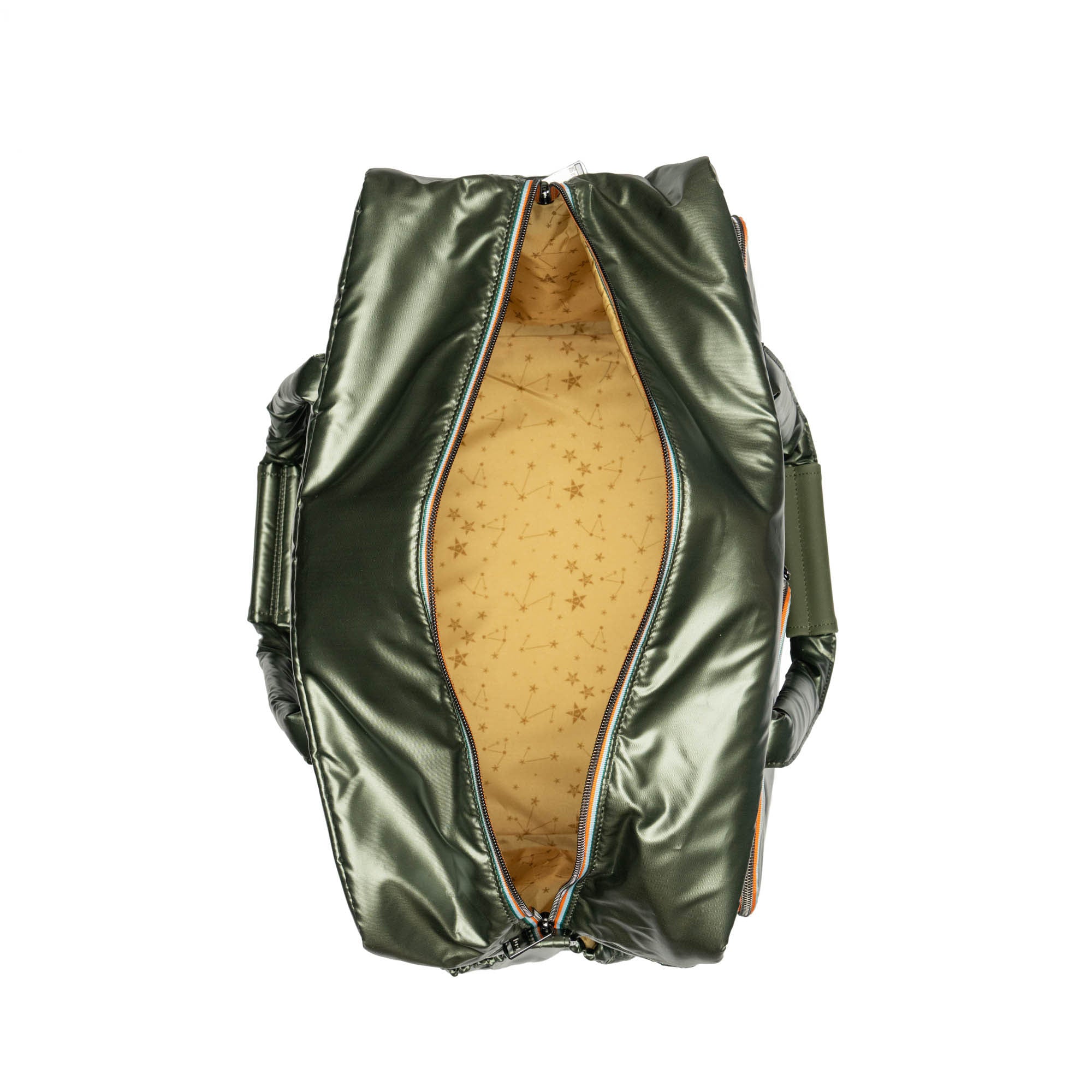 Drifter Duffel Bag - METALLIC OLIVE - DrifterDuffel_MetallicOlive_05