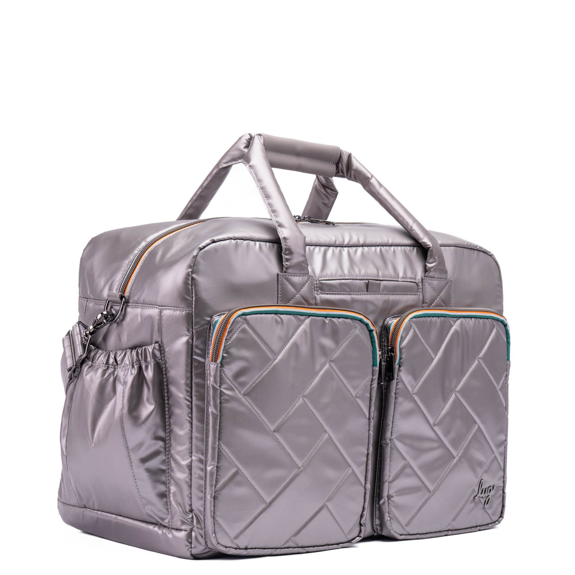 Drifter Duffel Bag - METALLIC PEARL 2 - DrifterDuffel_MetallicPearl_02_adfd6cfb-2c5e-4e37-9b2b-723e7d520c32
