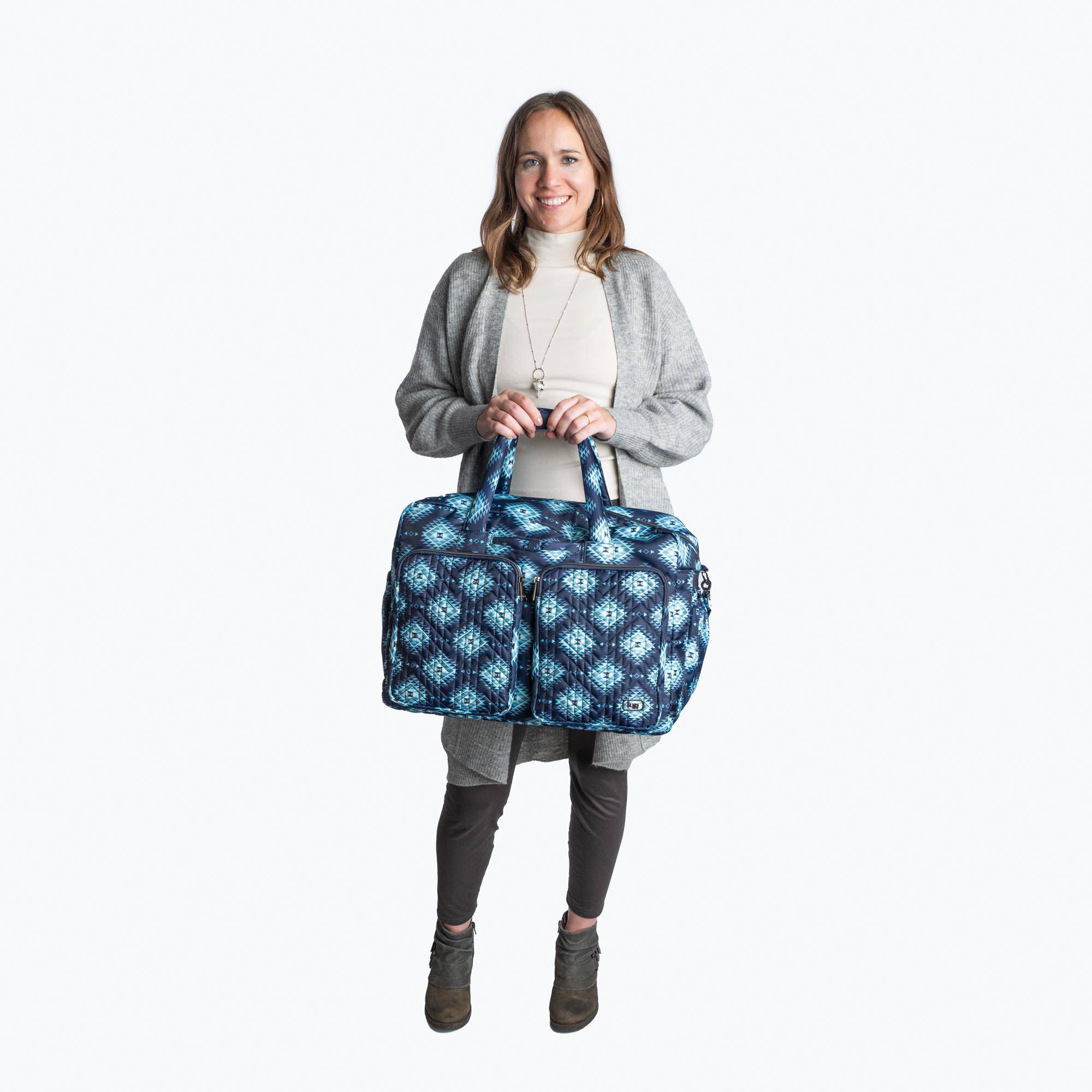 Guild Collection Classic Drifter Duffel - - DrifterMD_BagProportions_01