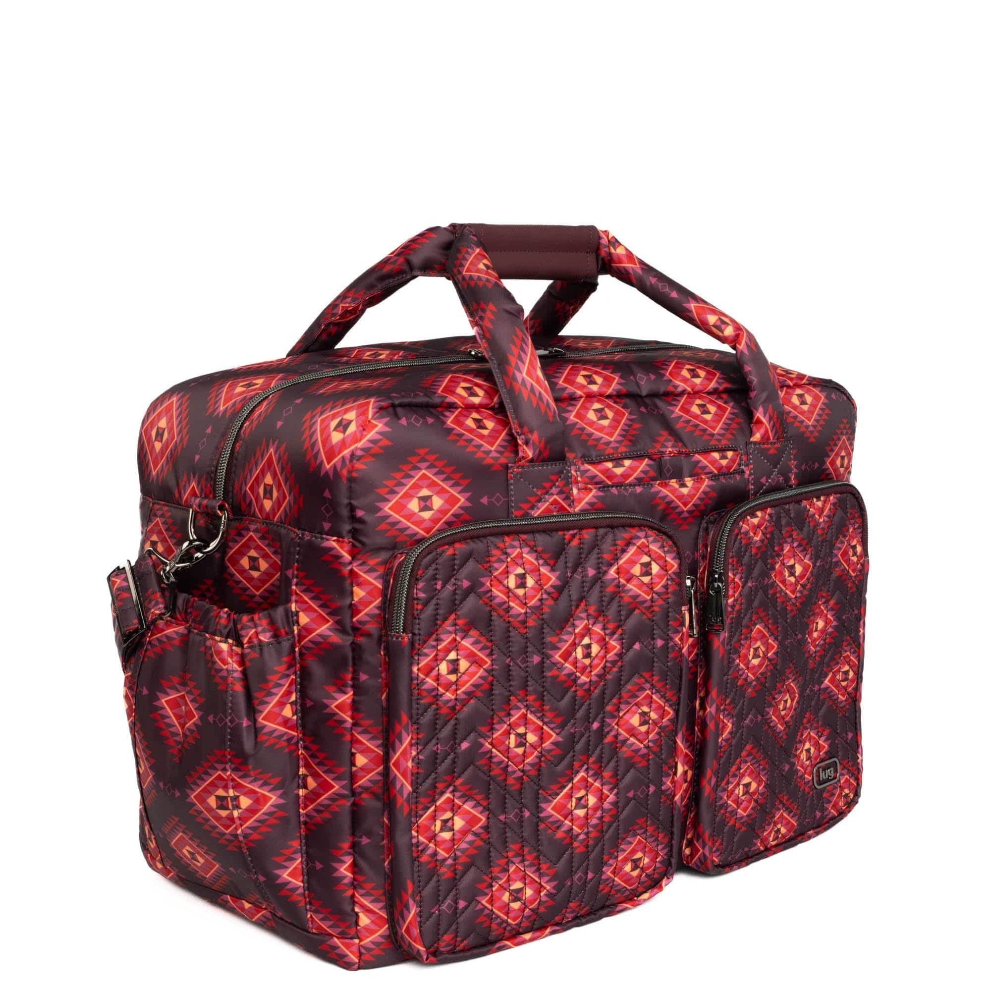 Guild Collection Classic Drifter Duffel - CRYSTAL HONEYCOMB MULTI - DrifterMD_CrystalHoneycomMulti_02