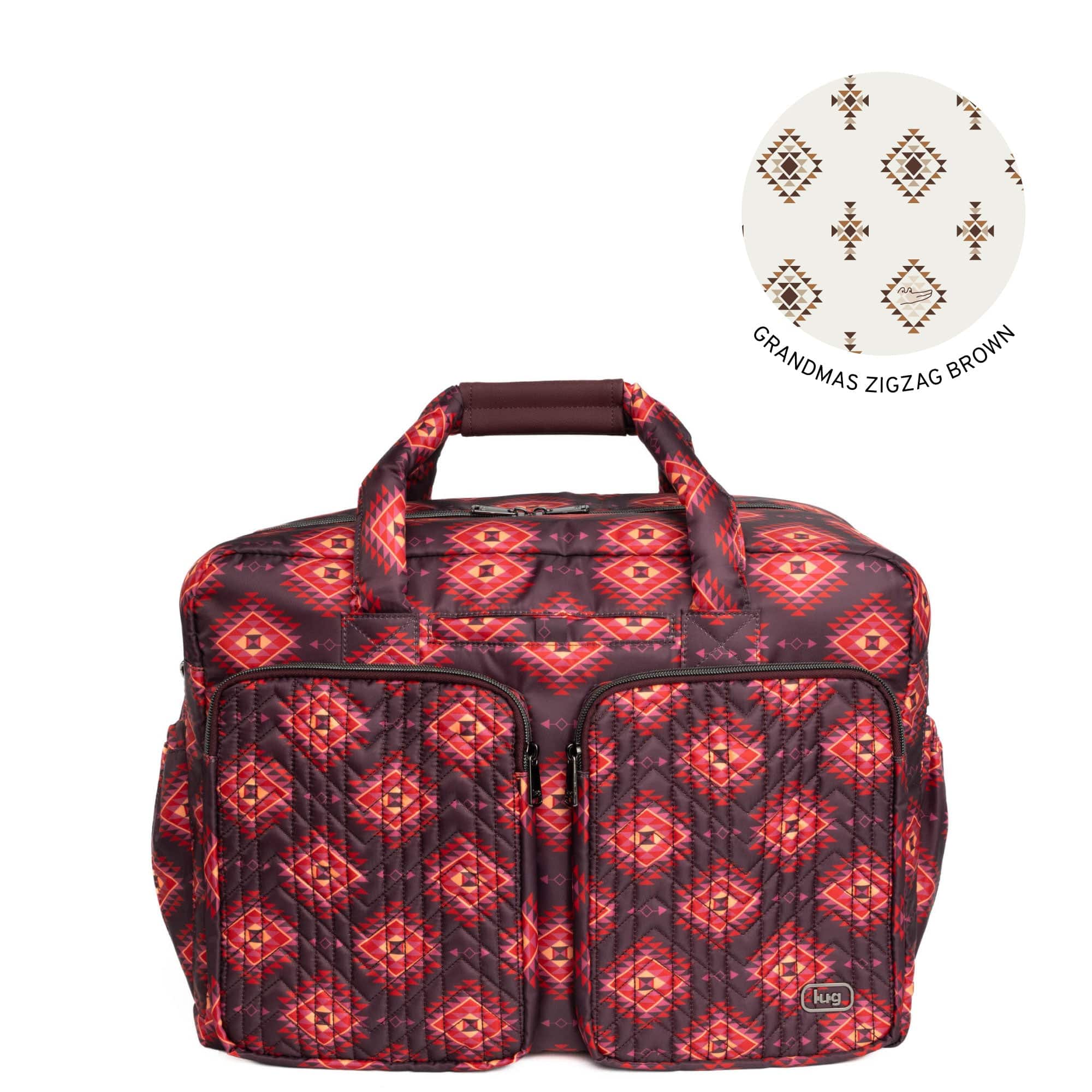 Guild Collection Classic Drifter Duffel - CRYSTAL HONEYCOMB MULTI - Drifter_CrystalHoneycombMulti