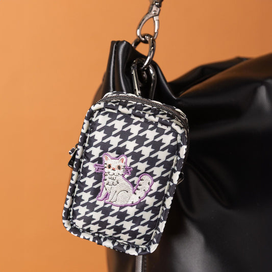 Embroidered Drizzle Zip Storage Pouch - - DrizzleEmbroidered_Hover