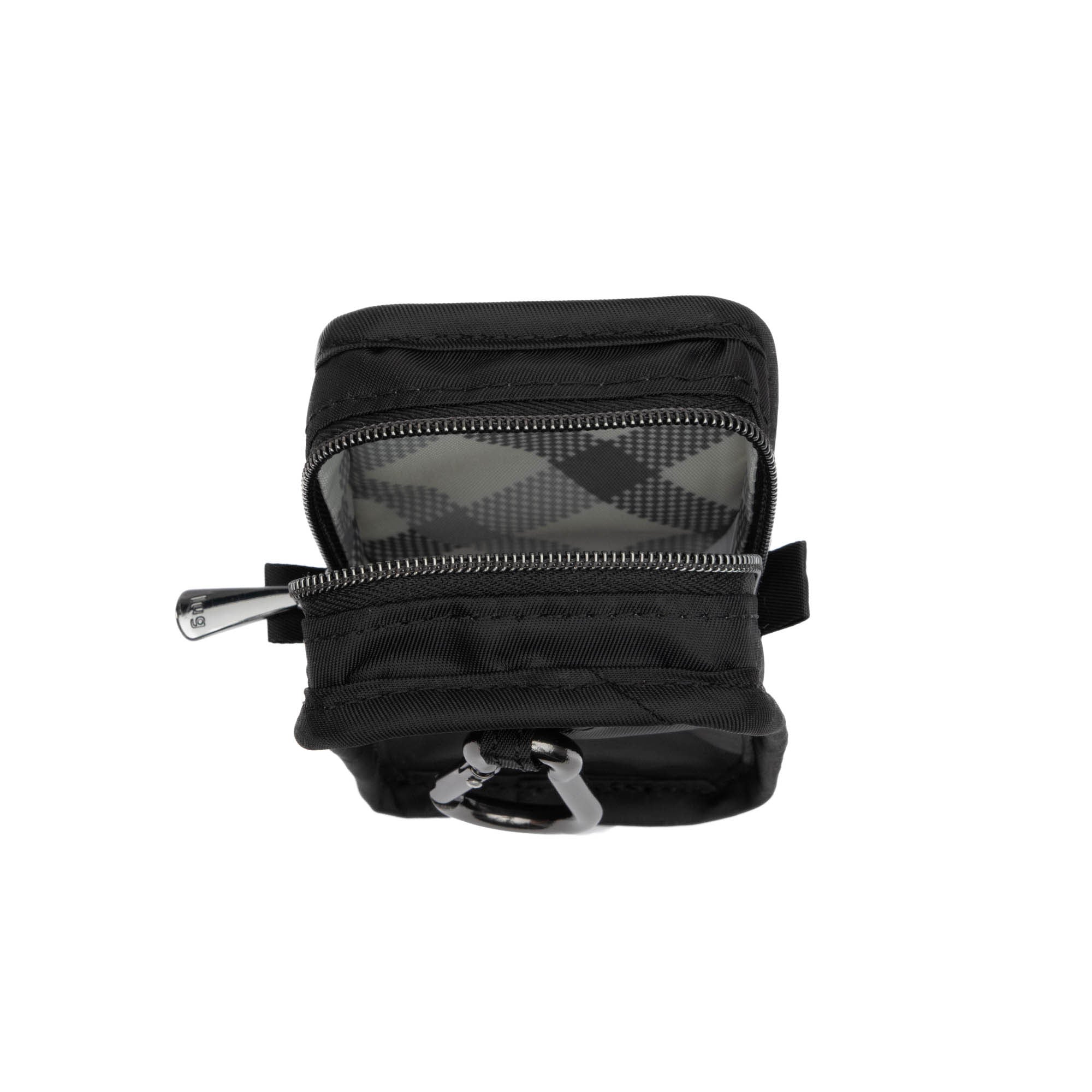 Drizzle Mini Zip Storage Pouch - BLACK - Drizzle_Black_05