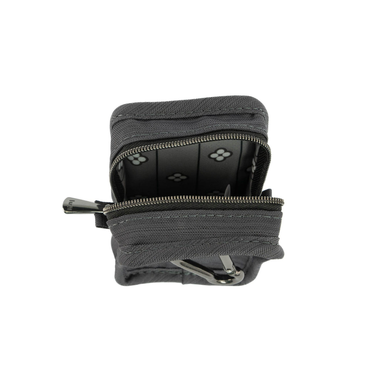 Drizzle Mini Zip Storage Pouch - BRUSHED GREY - Drizzle_BrushedGrey_05