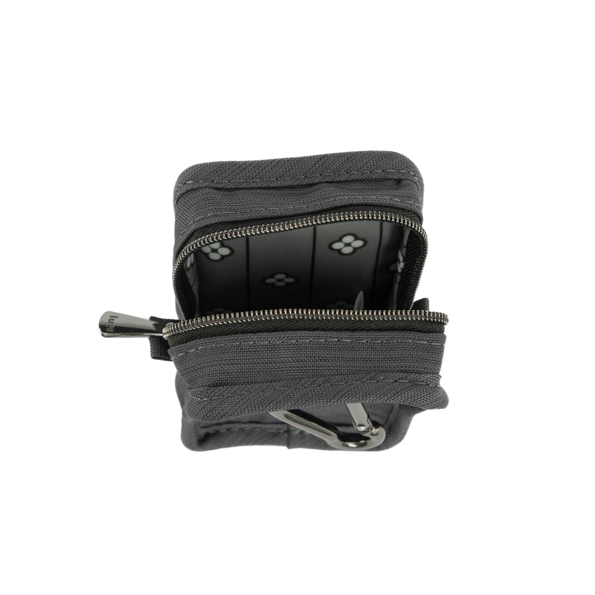 Drizzle Mini Zip Storage Pouch - BRUSHED GREY - Drizzle_BrushedGrey_05_ta202m