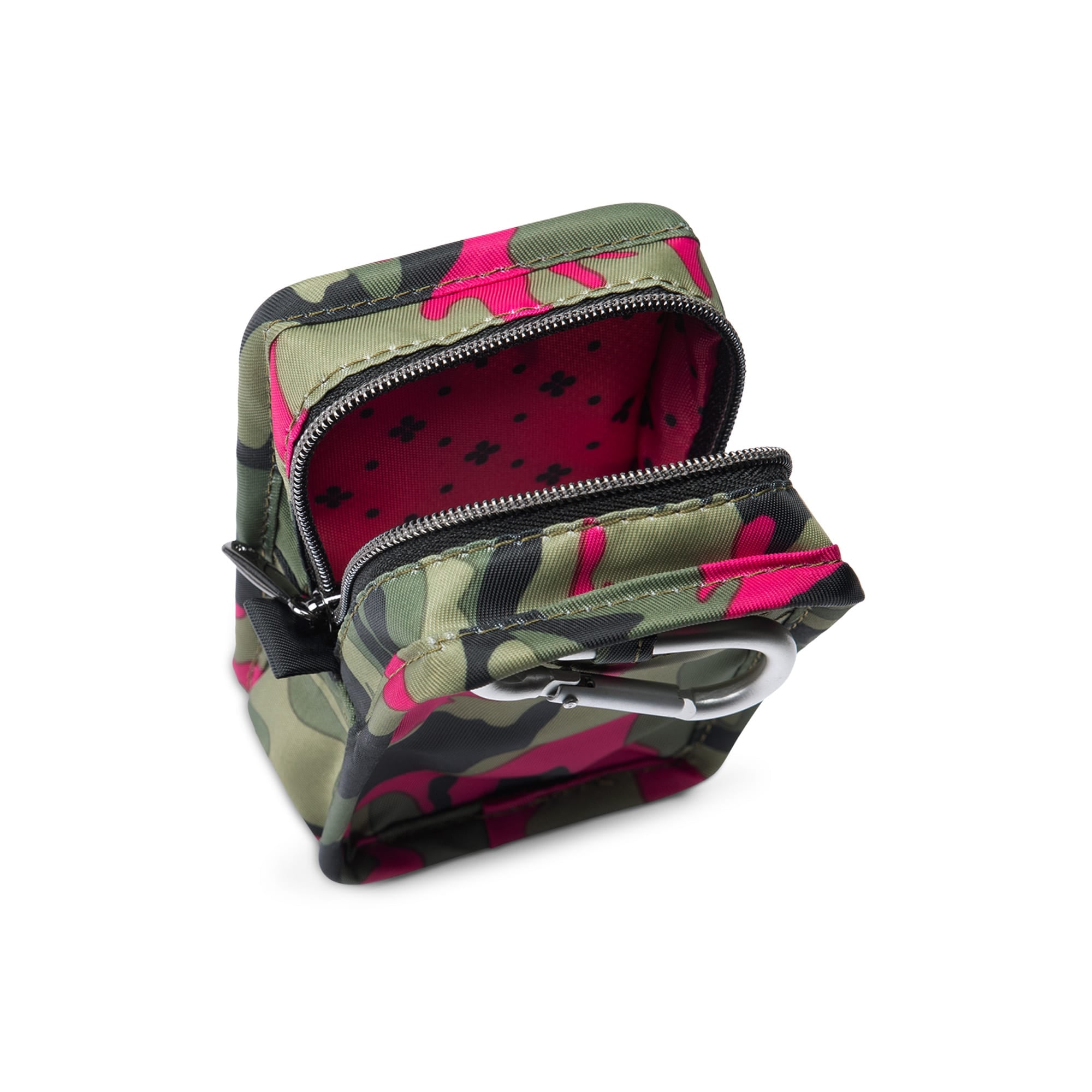 Drizzle Mini Zip Storage Pouch - CAMO ORCHID - Drizzle_Camo_Orchid_05_rfgvec