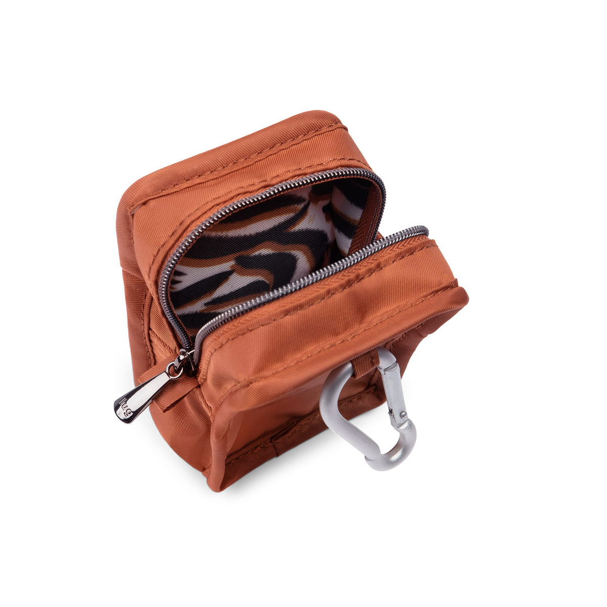 Drizzle Mini Zip Storage Pouch - COPPER BROWN - Drizzle_Copper_Brown_05