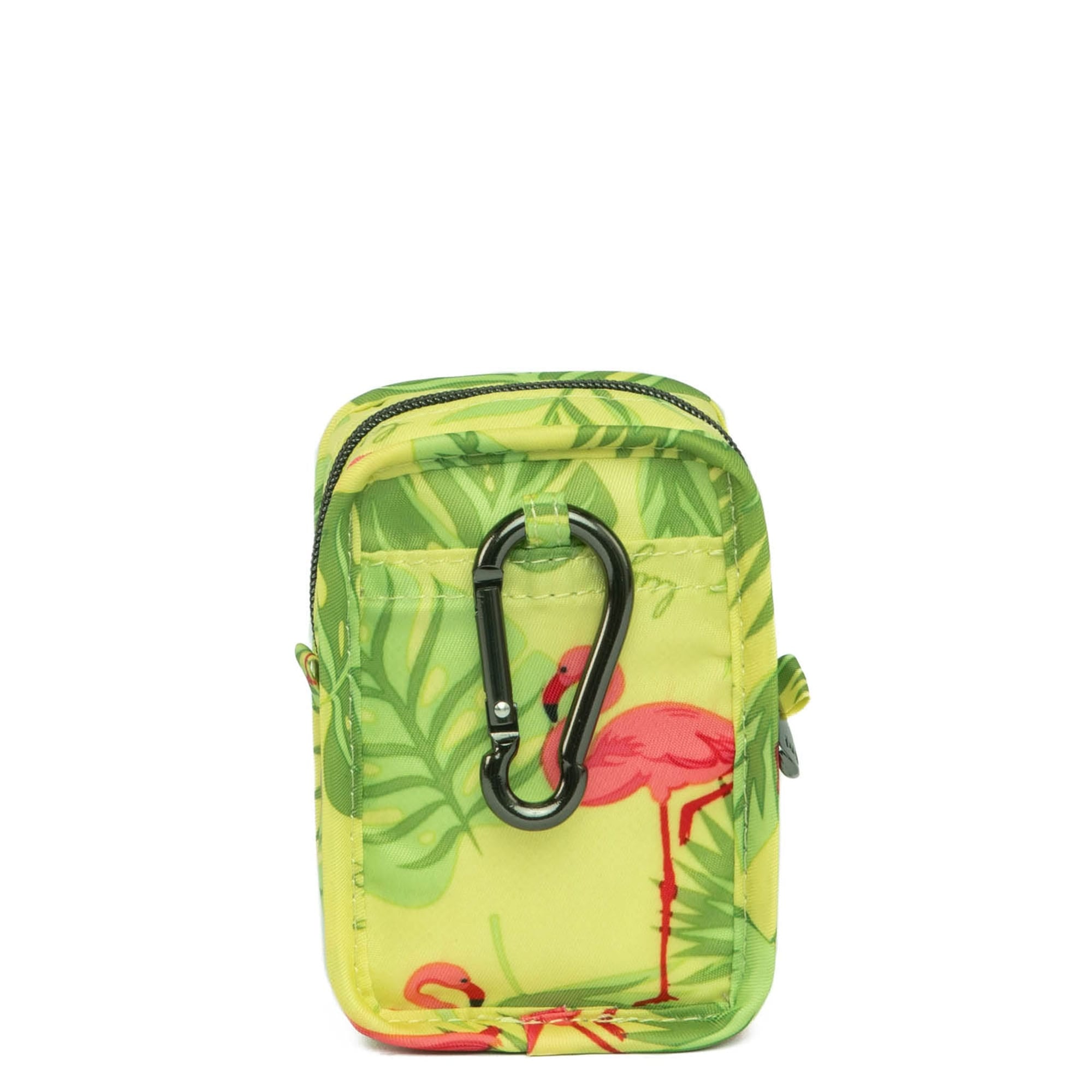 Drizzle Mini Zip Storage Pouch - FLAMINGO LIME - Drizzle_FlamingoLime_04_3lnh6b