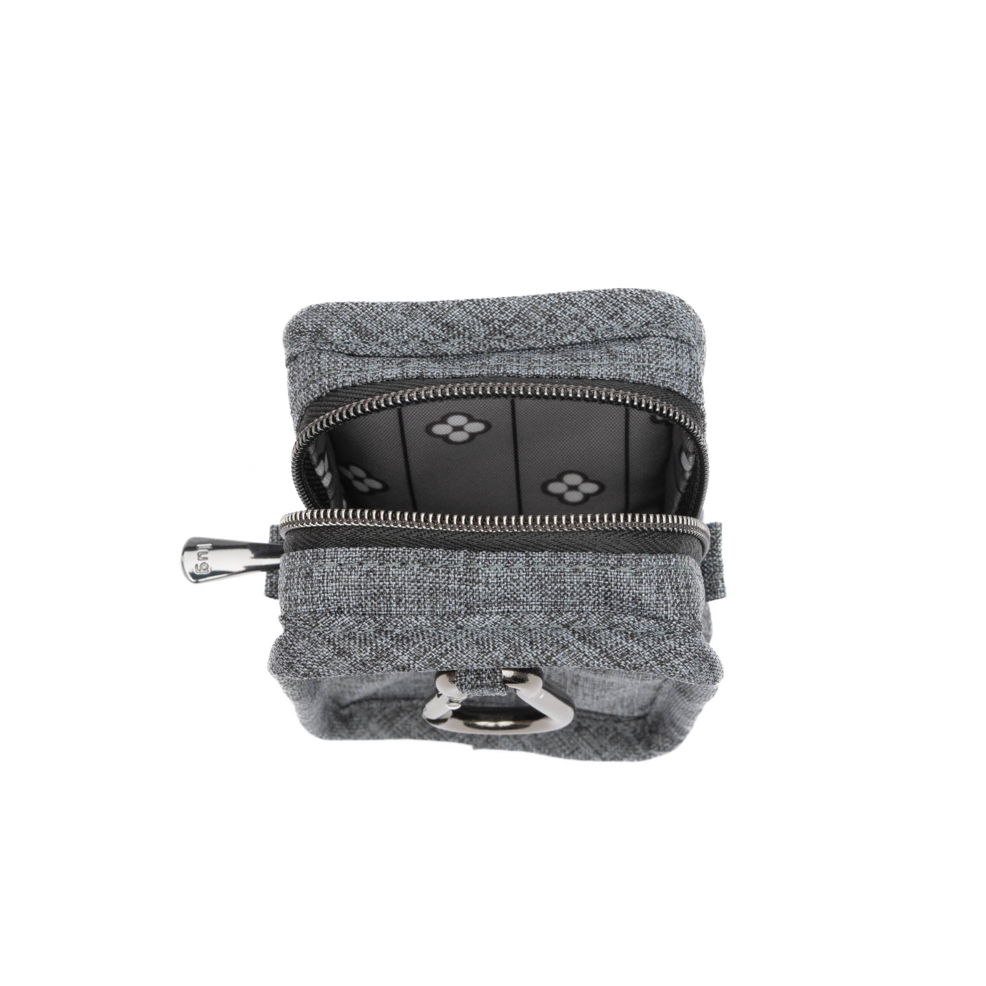 Drizzle Mini Zip Storage Pouch - HEATHER GREY - Drizzle_HeatherGrey_05