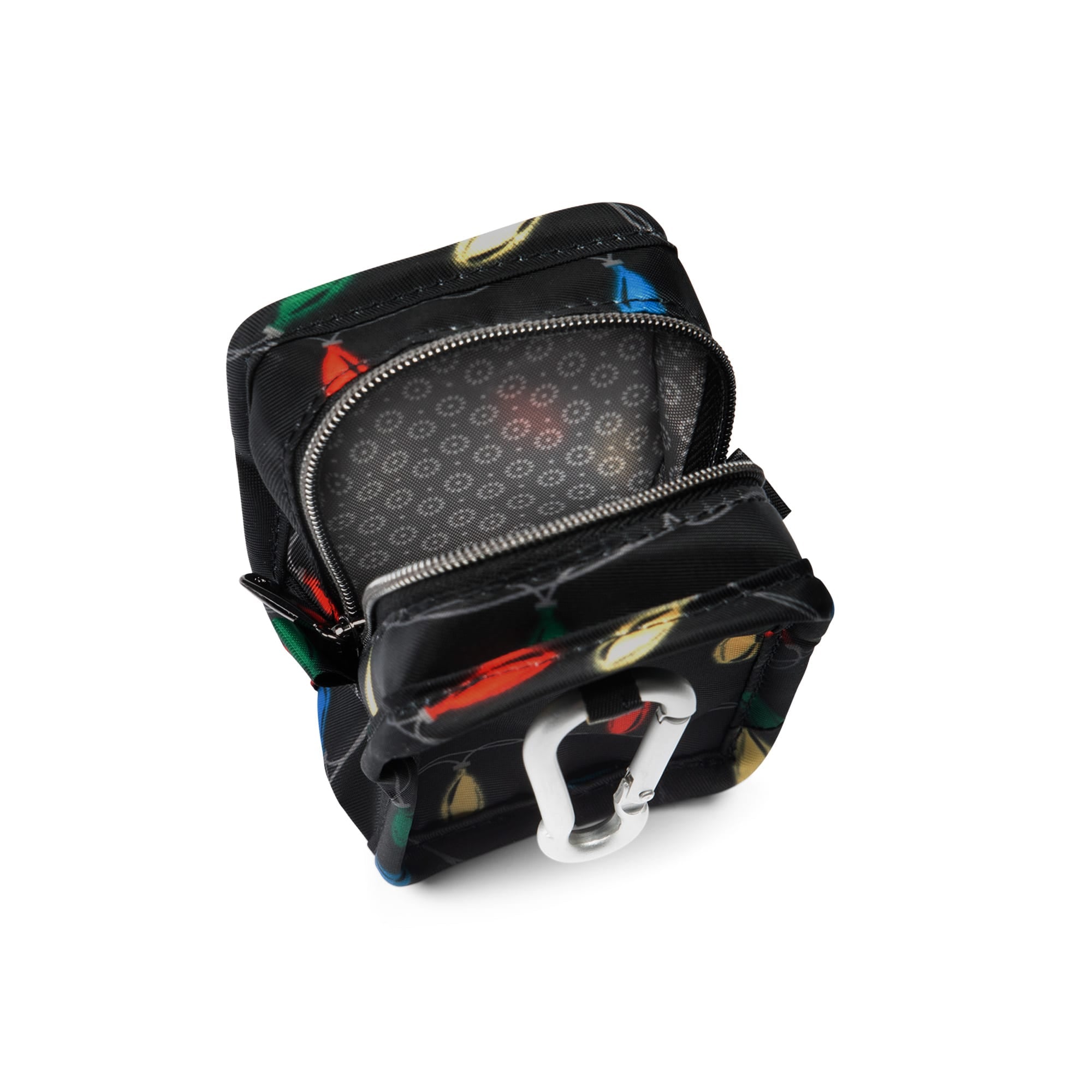 Drizzle Mini Zip Storage Pouch - LIGHTS BLACK - Drizzle_Lights_Black_05