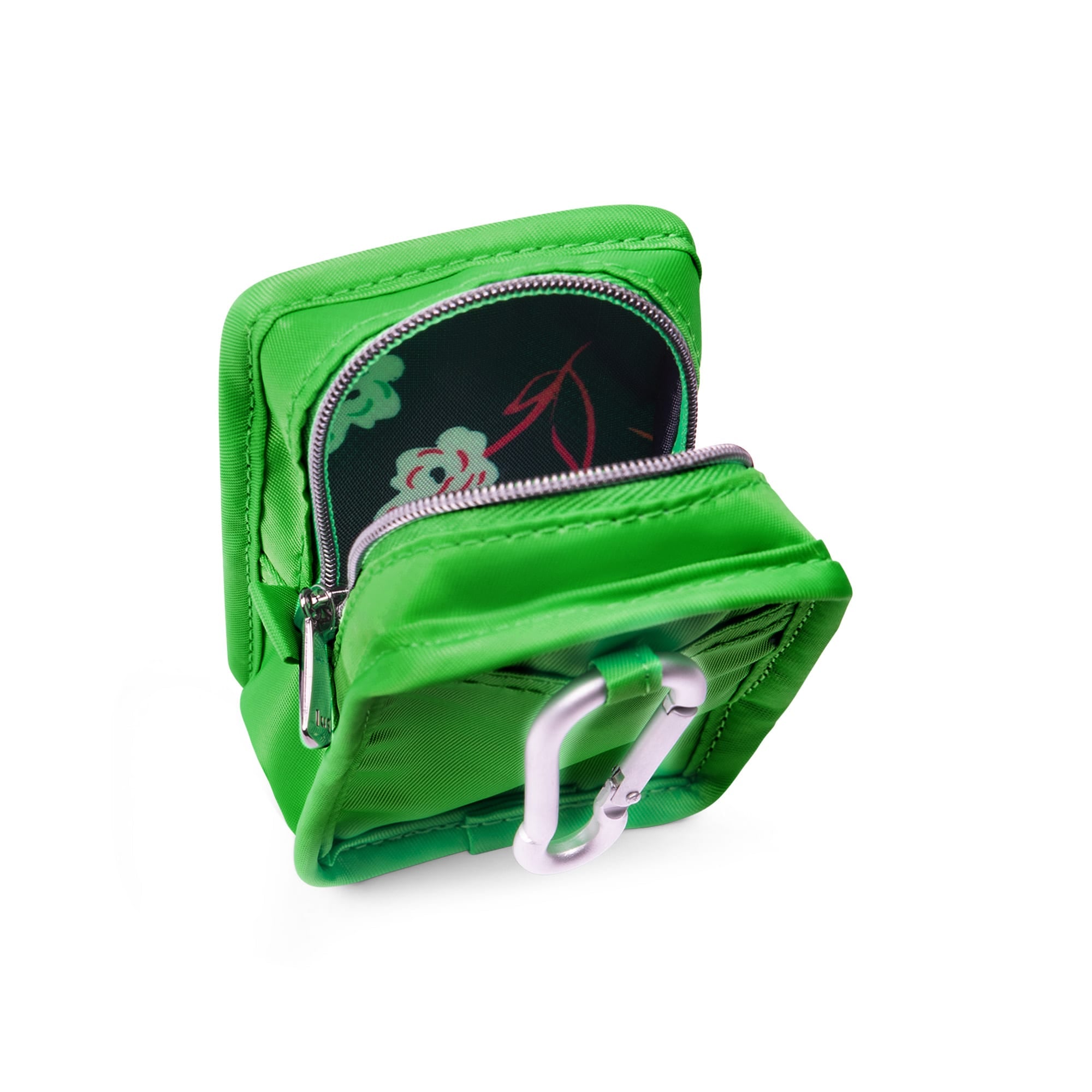 Drizzle Mini Zip Storage Pouch - LIME - Drizzle_Lime_Neon_05