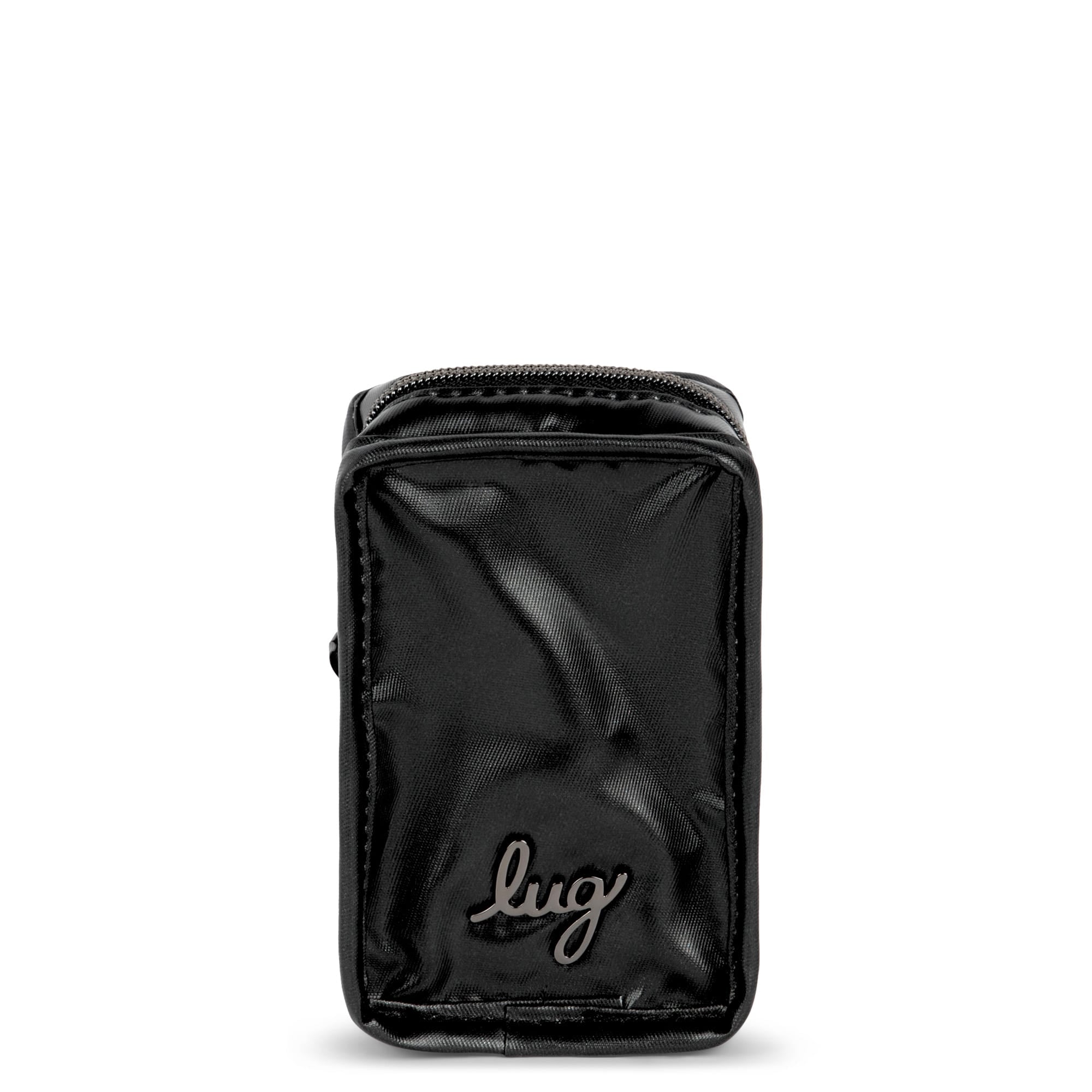 Drizzle Mini Zip Storage Pouch - METALLIC BLACK - Drizzle_Metallic_Black_01