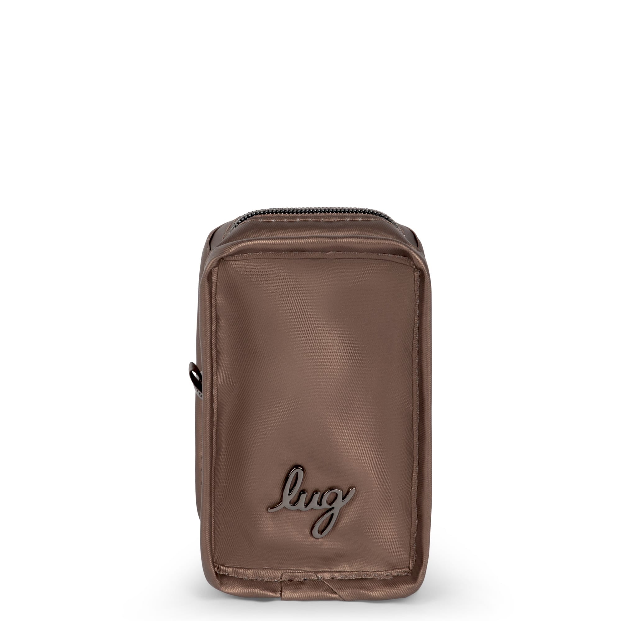 Drizzle Mini Zip Storage Pouch - - Drizzle_Metallic_Espresso_01_wsp0gg