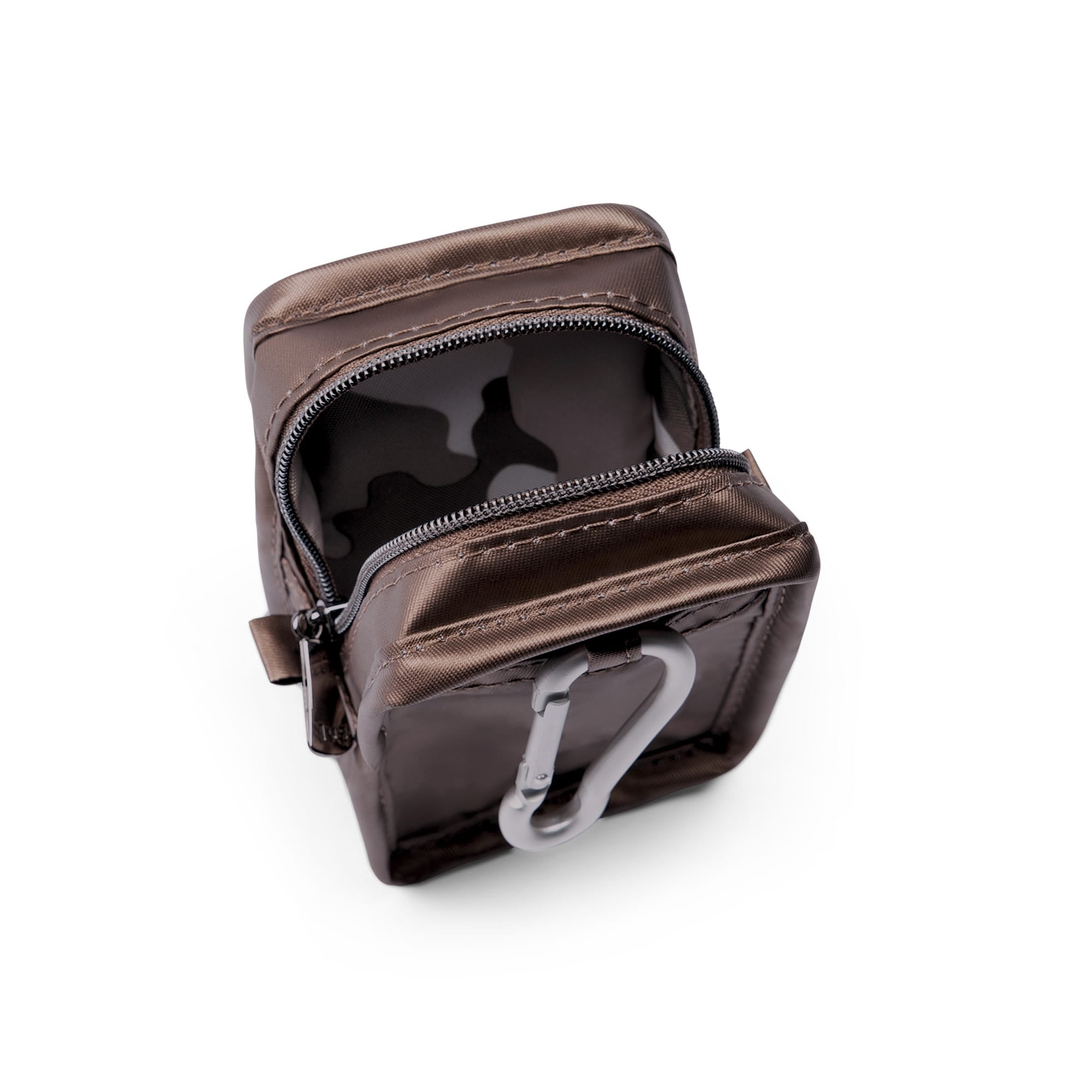 Drizzle Mini Zip Storage Pouch - METALLIC ESPRESSO - Drizzle_Metallic_Espresso_05