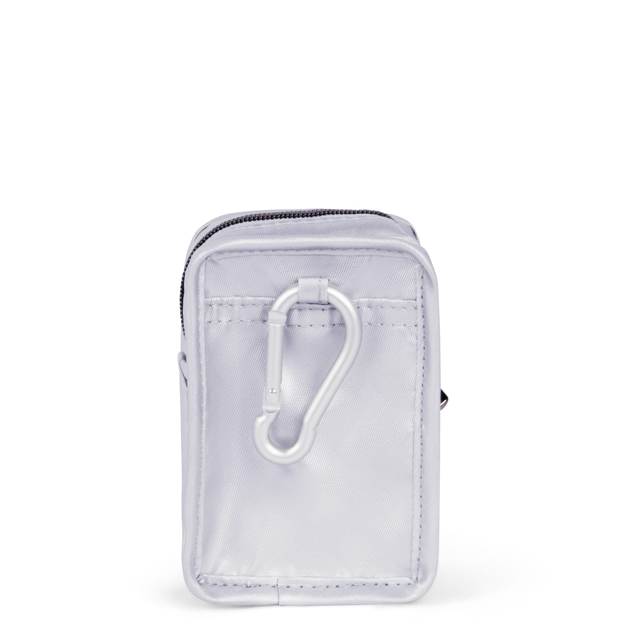 Drizzle Mini Zip Storage Pouch - METALLIC SILVER - Drizzle_Metallic_Silver_04
