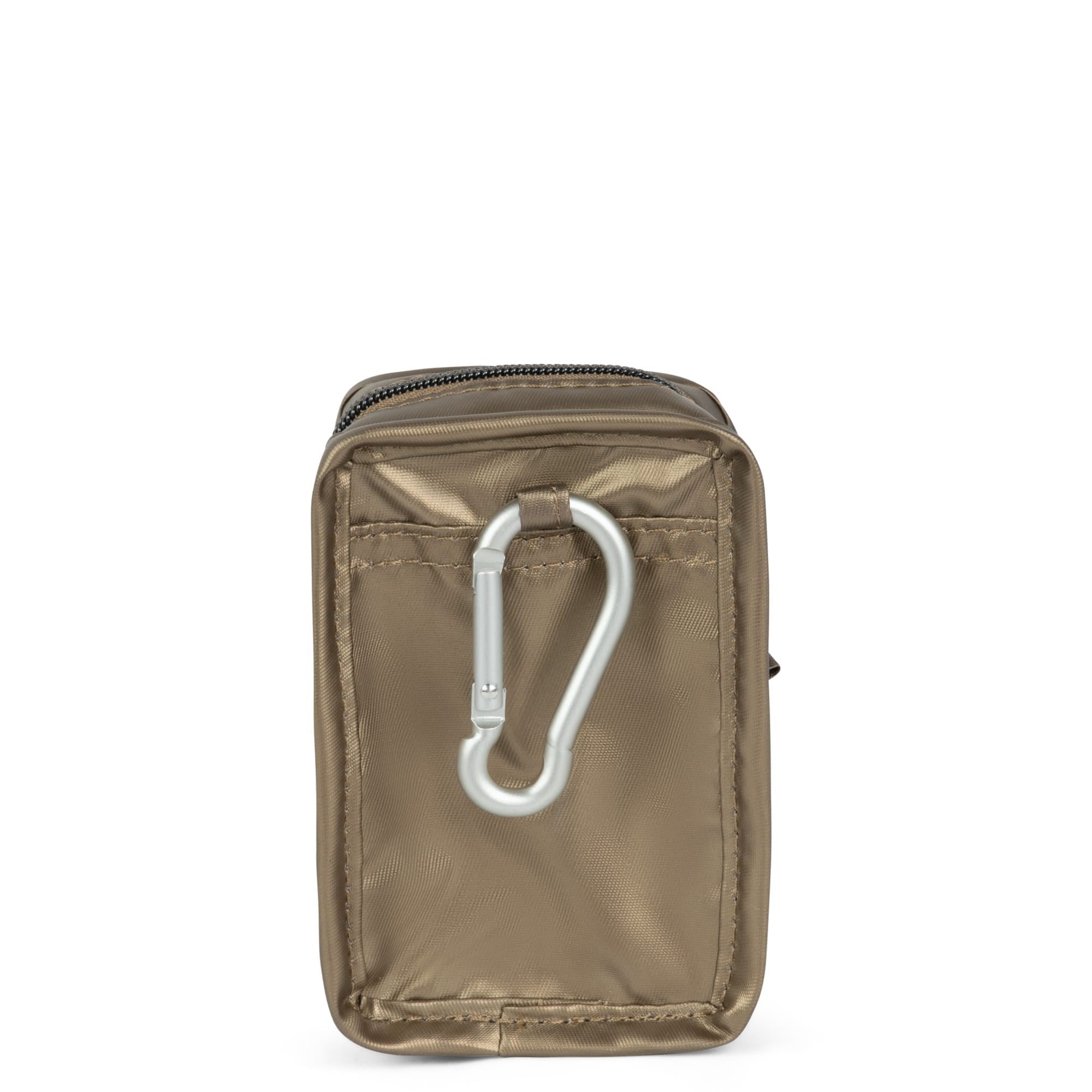 Drizzle Mini Zip Storage Pouch - METALLIC WALNUT - Drizzle_Metallic_Walnut_04