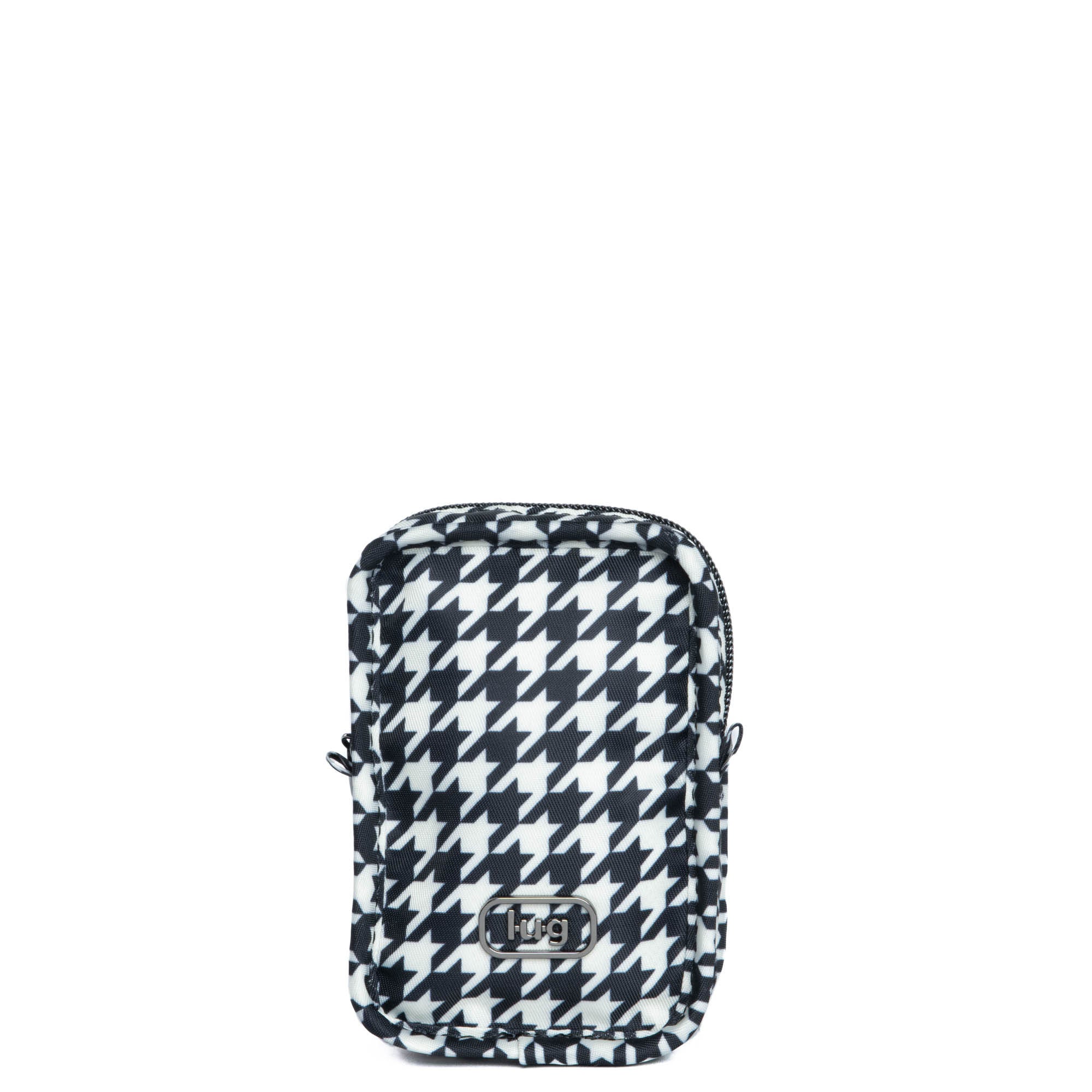 Drizzle Mini Zip Storage Pouch - MICRO HOUNDSTOOTH - Drizzle_MicroHoundstooth_01