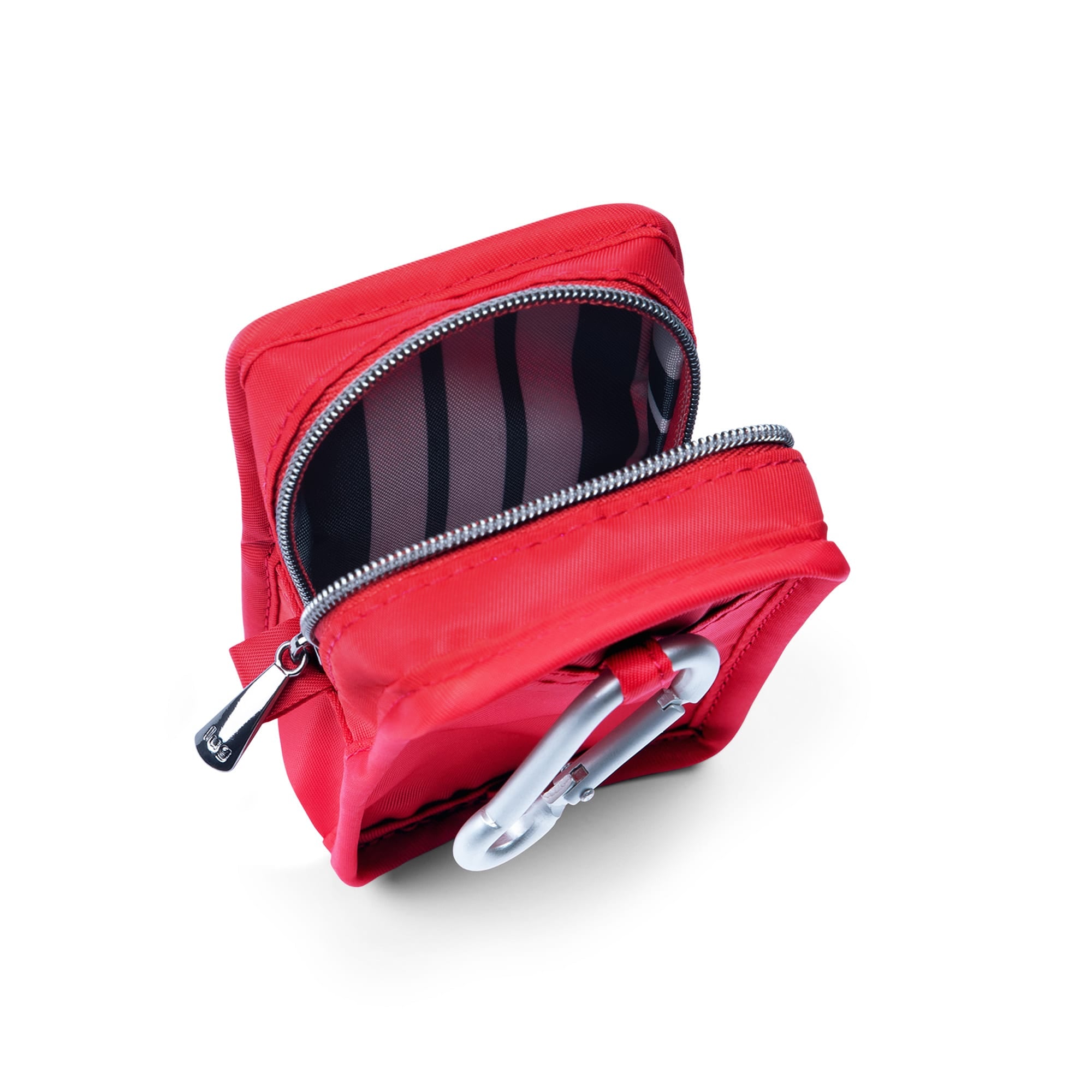 Drizzle Mini Zip Storage Pouch - POPPY RED - Drizzle_Poppy_Red_05