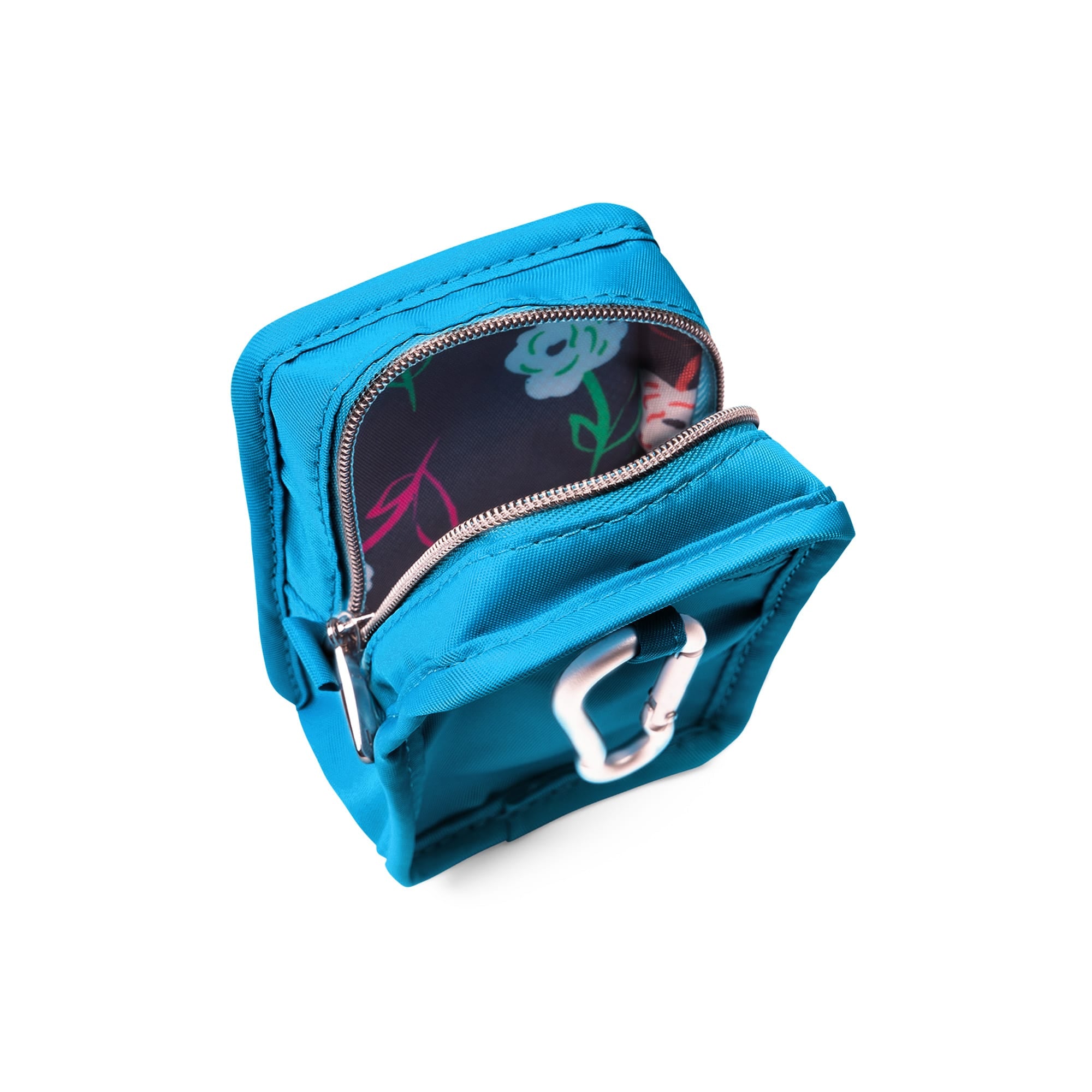 Drizzle Mini Zip Storage Pouch - SKY - Drizzle_Sky_Neon_05