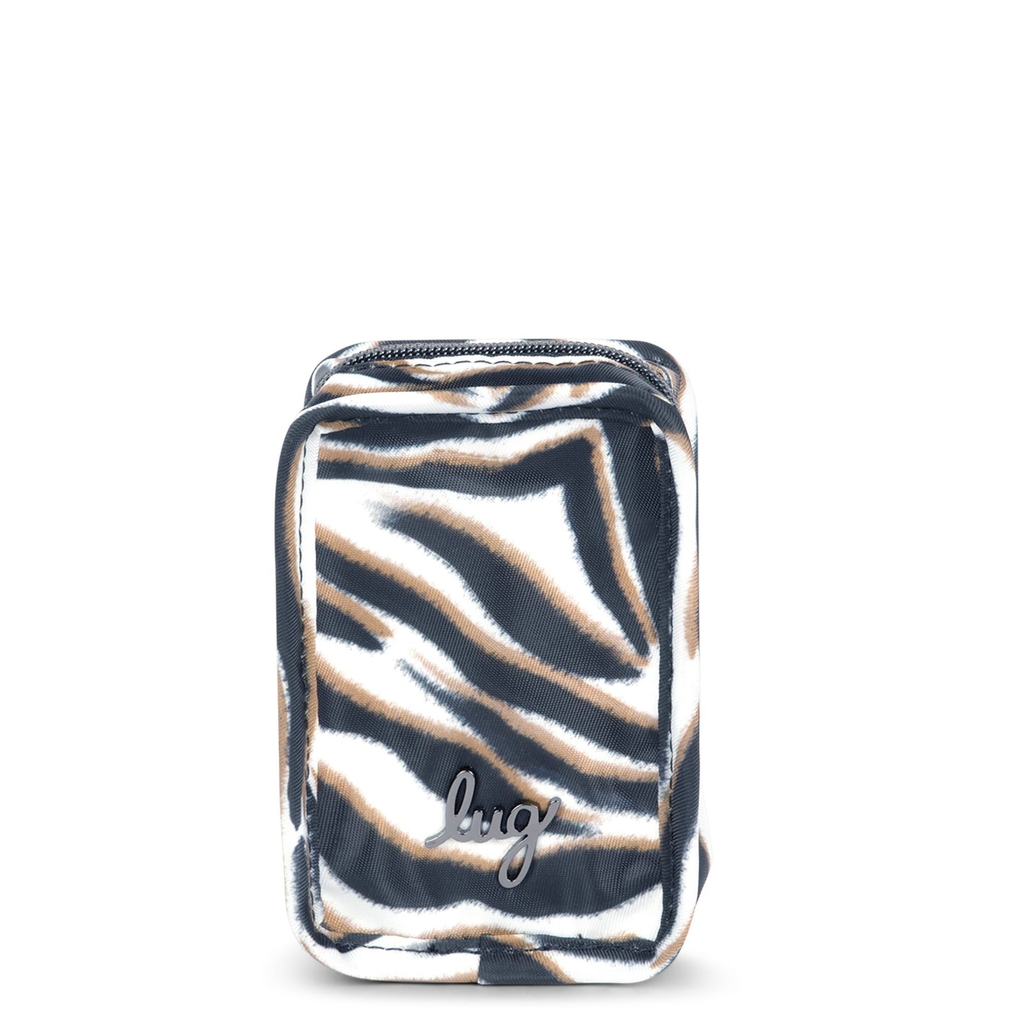 Drizzle Mini Zip Storage Pouch - ZEBRA SAND - Drizzle_Zebra_Sand_01