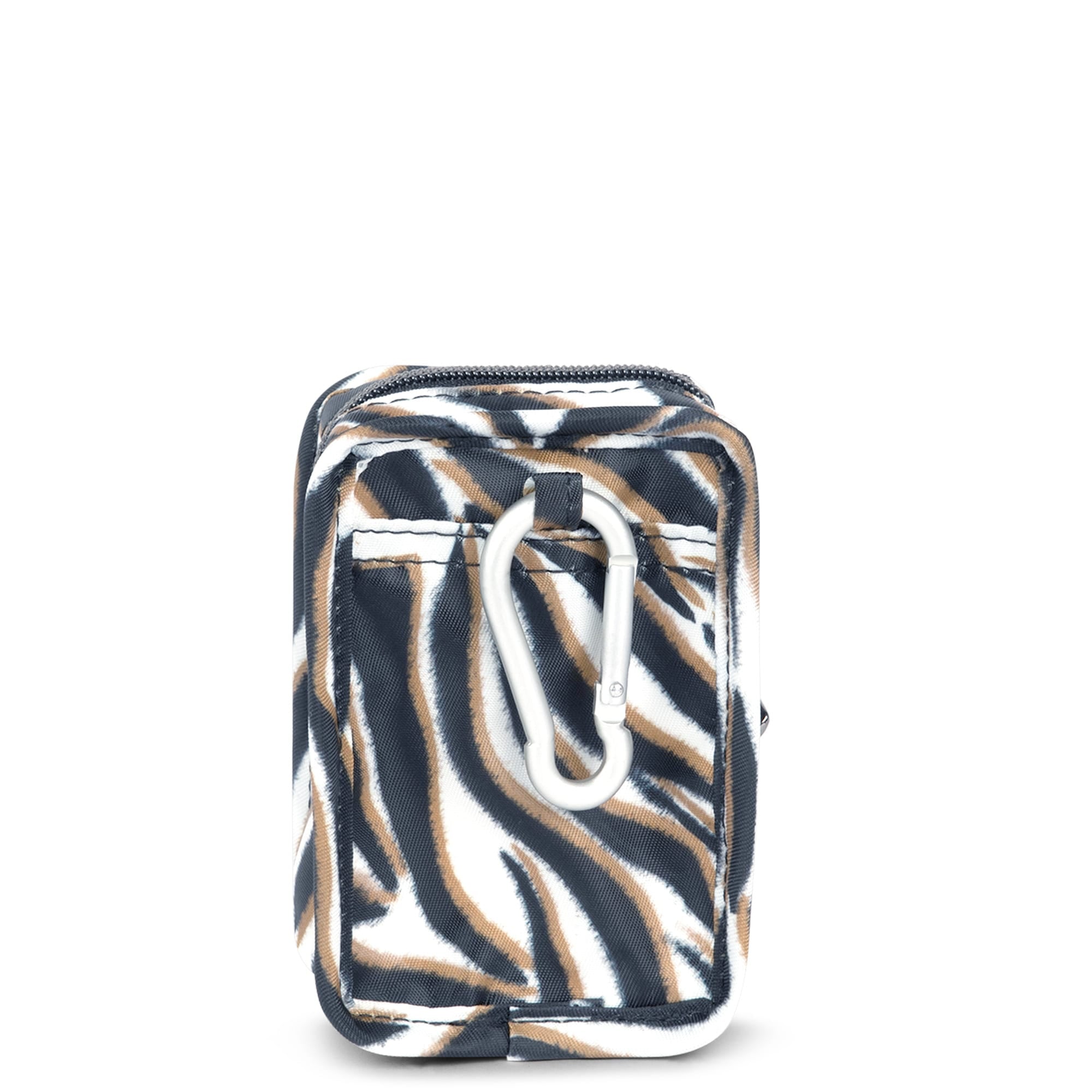 Drizzle Mini Zip Storage Pouch - ZEBRA SAND - Drizzle_Zebra_Sand_04_4bidui