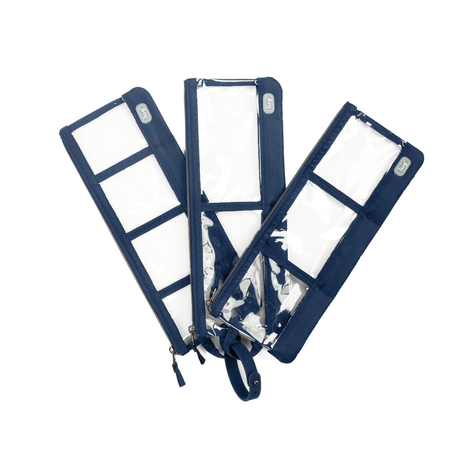 Envelope 3pc Clearview Zip Organizers - INDIGO - EnvelopeCV_Indigo_02