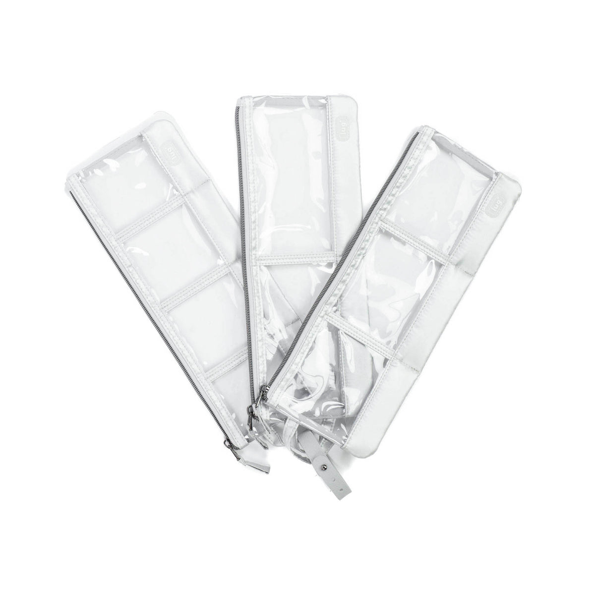 Envelope 3pc Clearview Zip Organizers