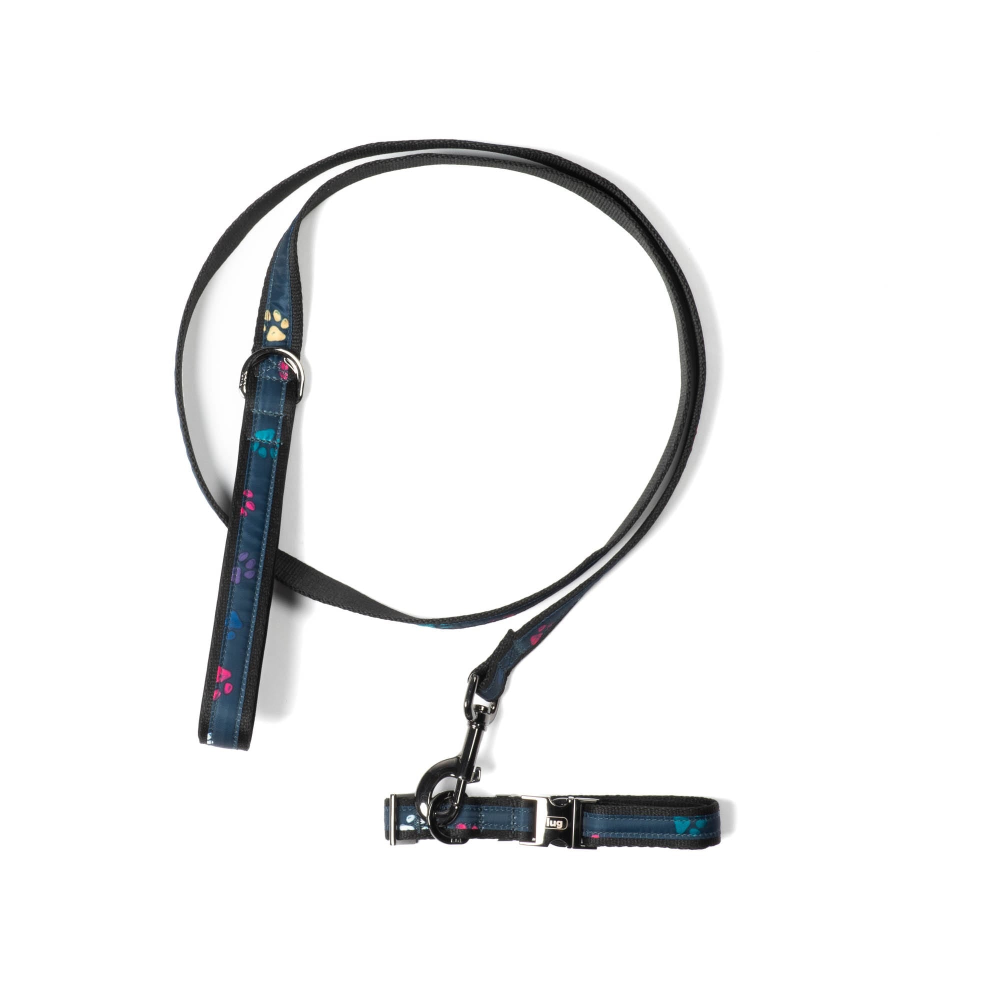 Fetch Pet Collar and Leash Set - - Fetch_PetCollar_LeashSet_PawsNavy_01_00bc540c-1f4e-4d07-9322-1b369426454d