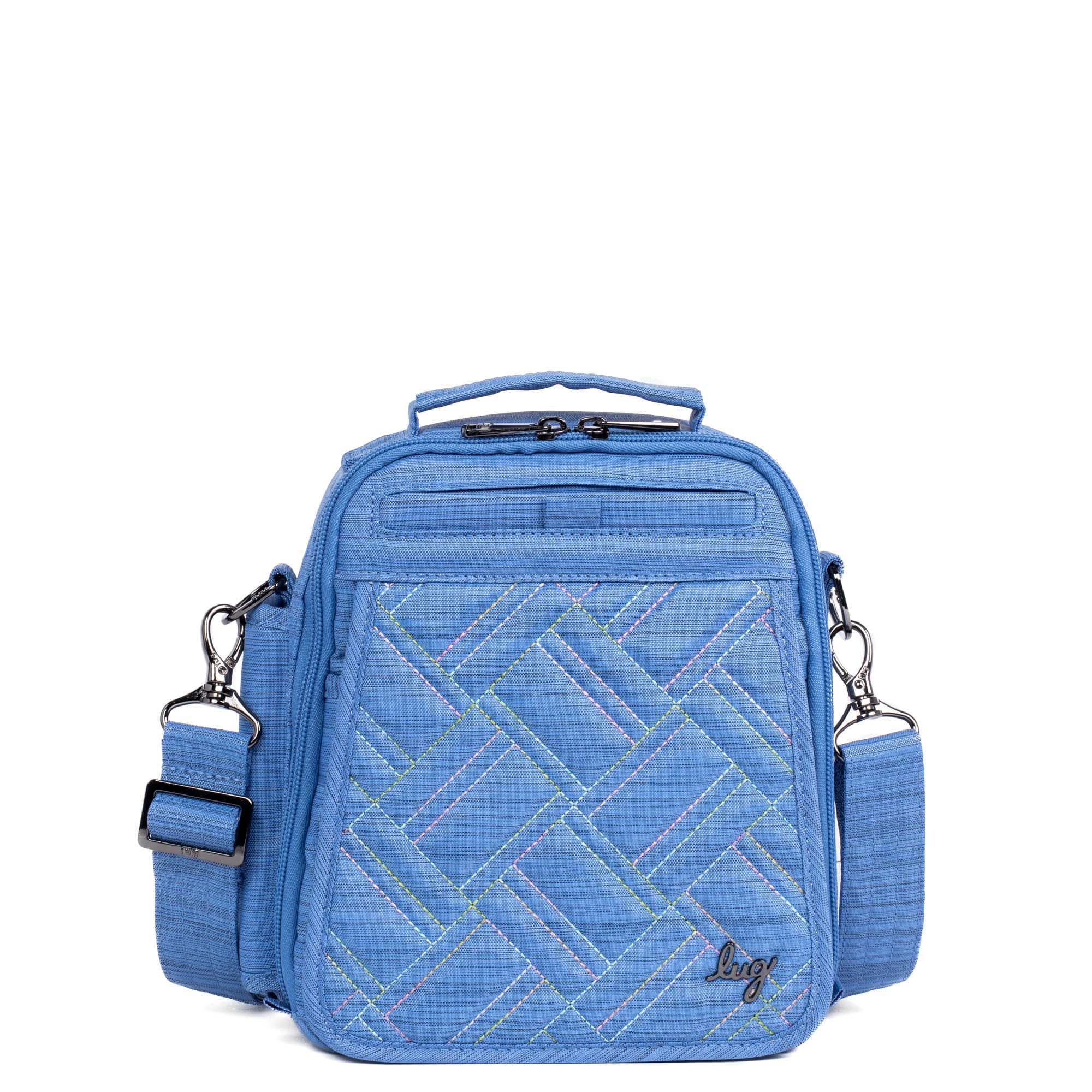 Flapper SE Convertible Crossbody Bag - BRUSHED MARINA ICEPOP STITCH - FlapperSE_BrushedMarinawithIcepop_01