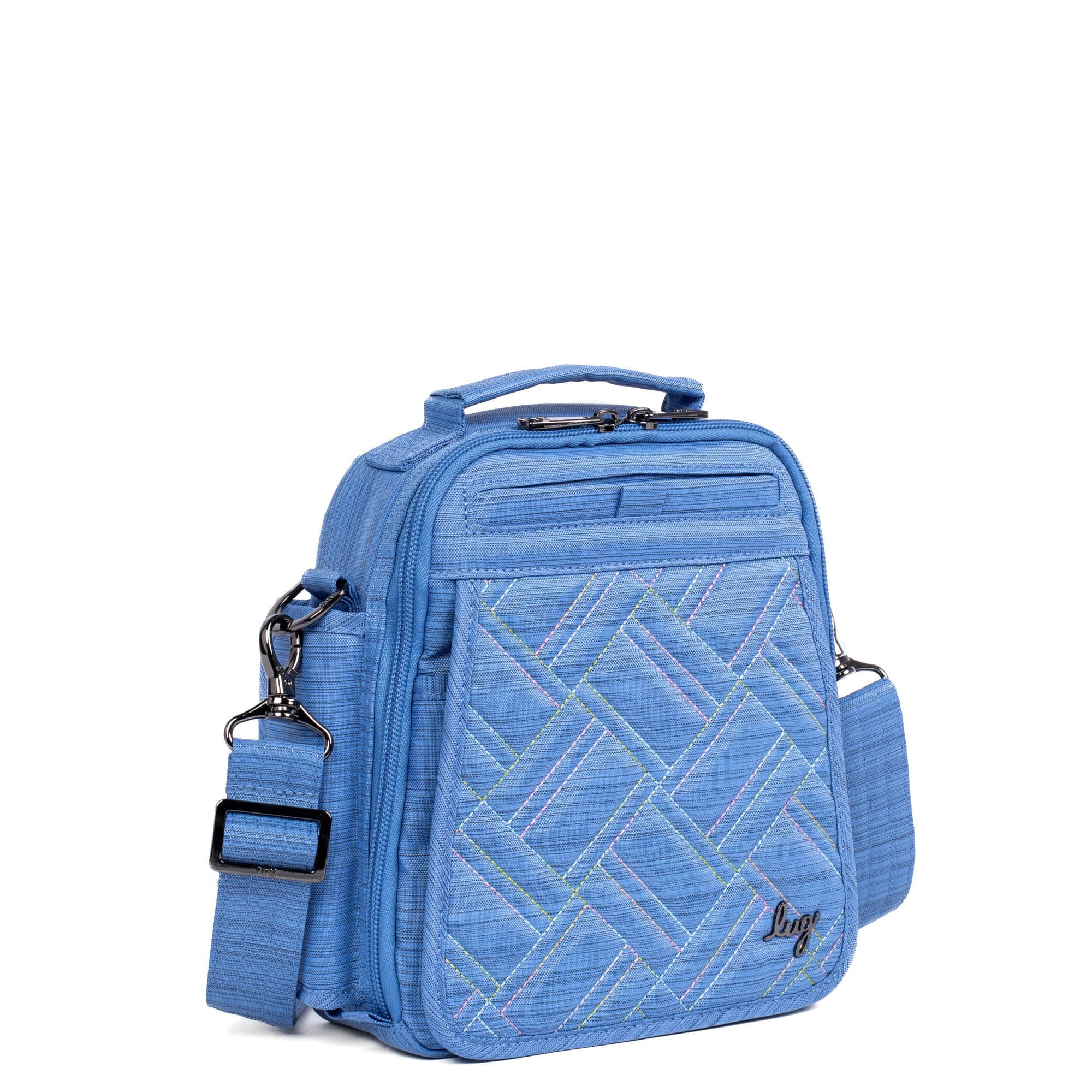 Flapper SE Convertible Crossbody Bag - BRUSHED MARINA ICEPOP STITCH - FlapperSE_BrushedMarinawithIcepop_02