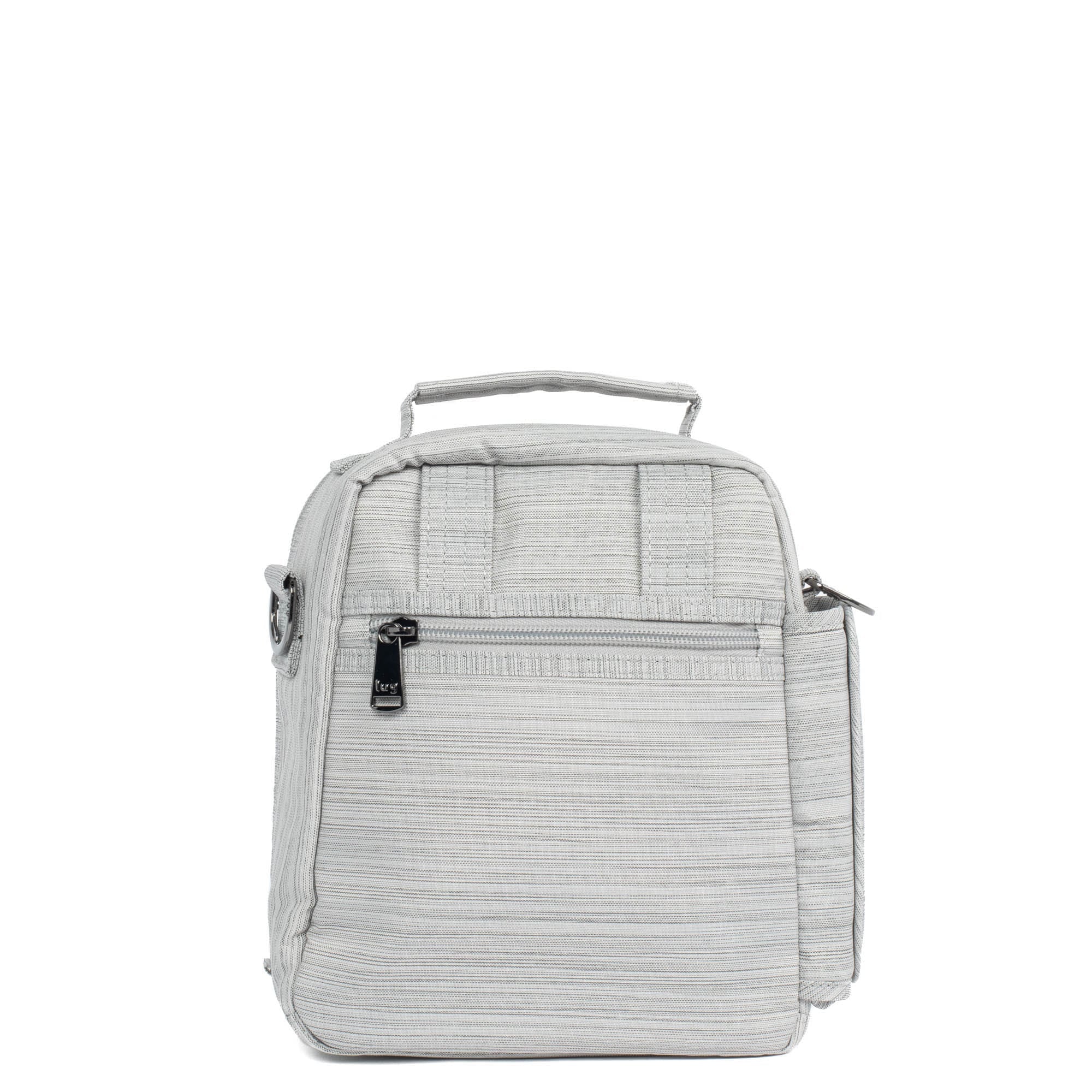 Flapper SE Convertible Crossbody Bag - BRUSHED SILVER - FlapperSE_BrushedSilver_04