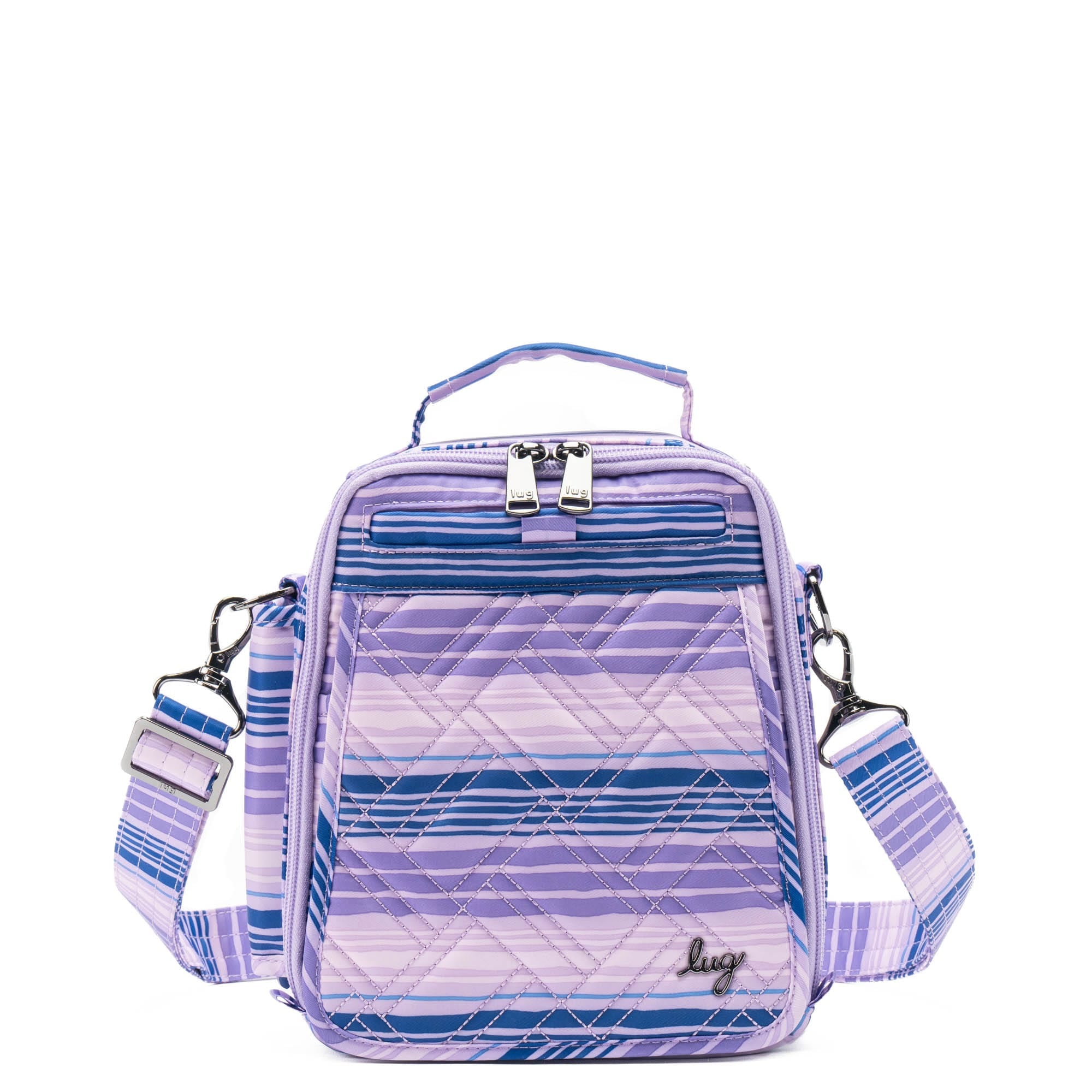 Flapper SE Convertible Crossbody Bag - LOVE WAVES PURPLE - FlapperSE_LovewavesPurple_01